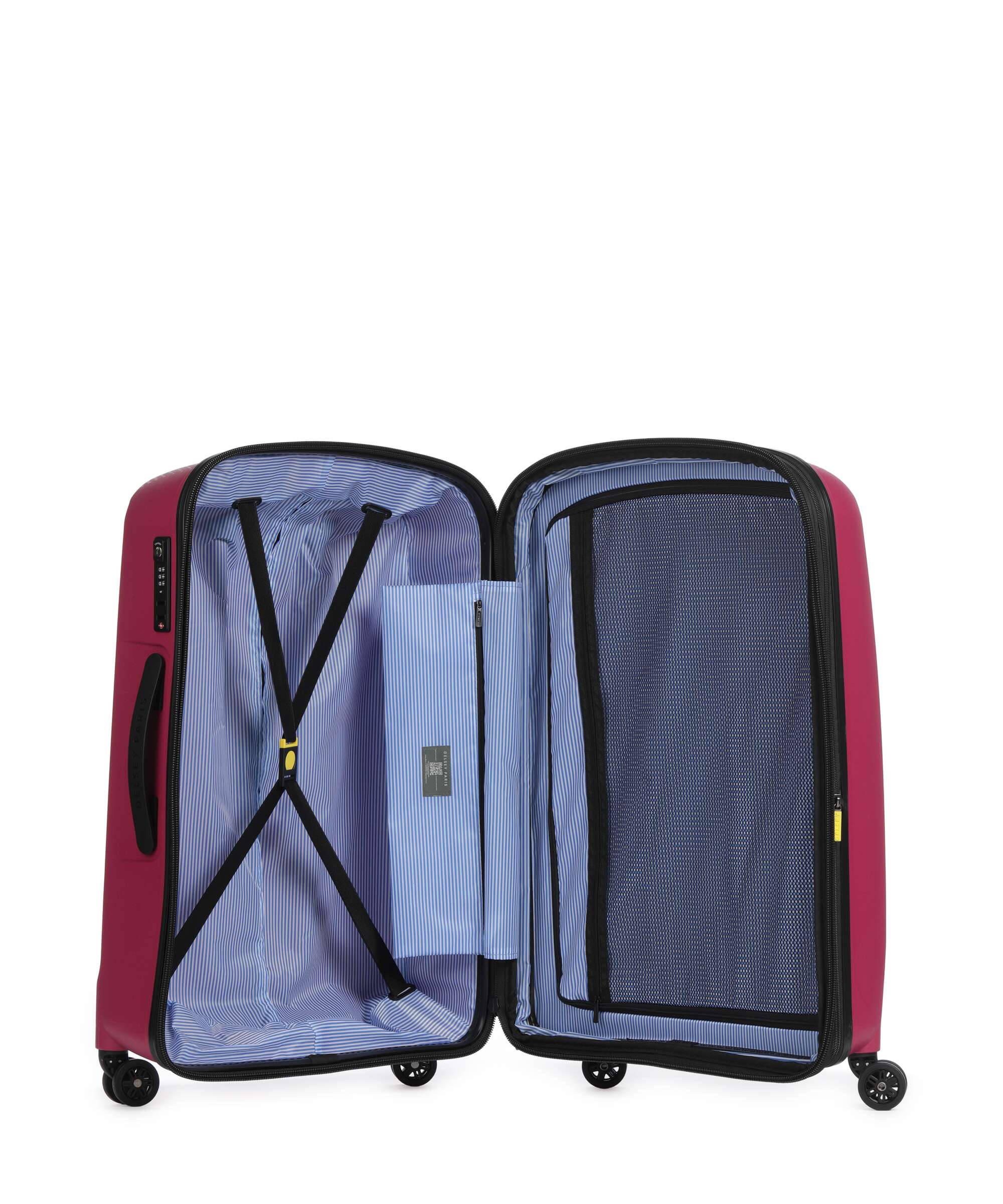 Delsey Paris Belmont Plus Spinner (4 wheels) raspberry