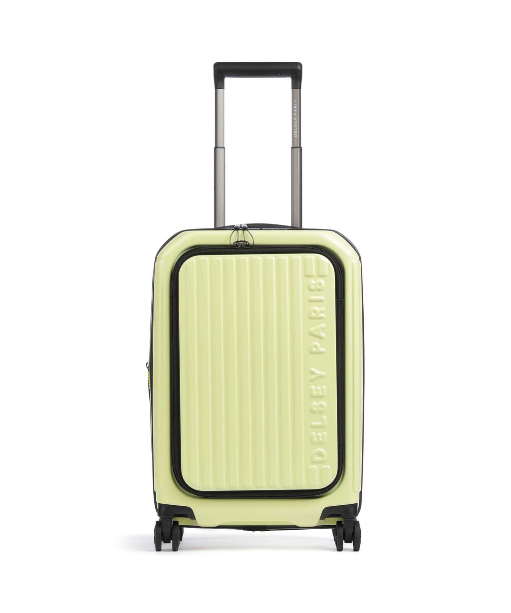 Delsey Paris Securitime Spinner (4 wheels) blassgelb