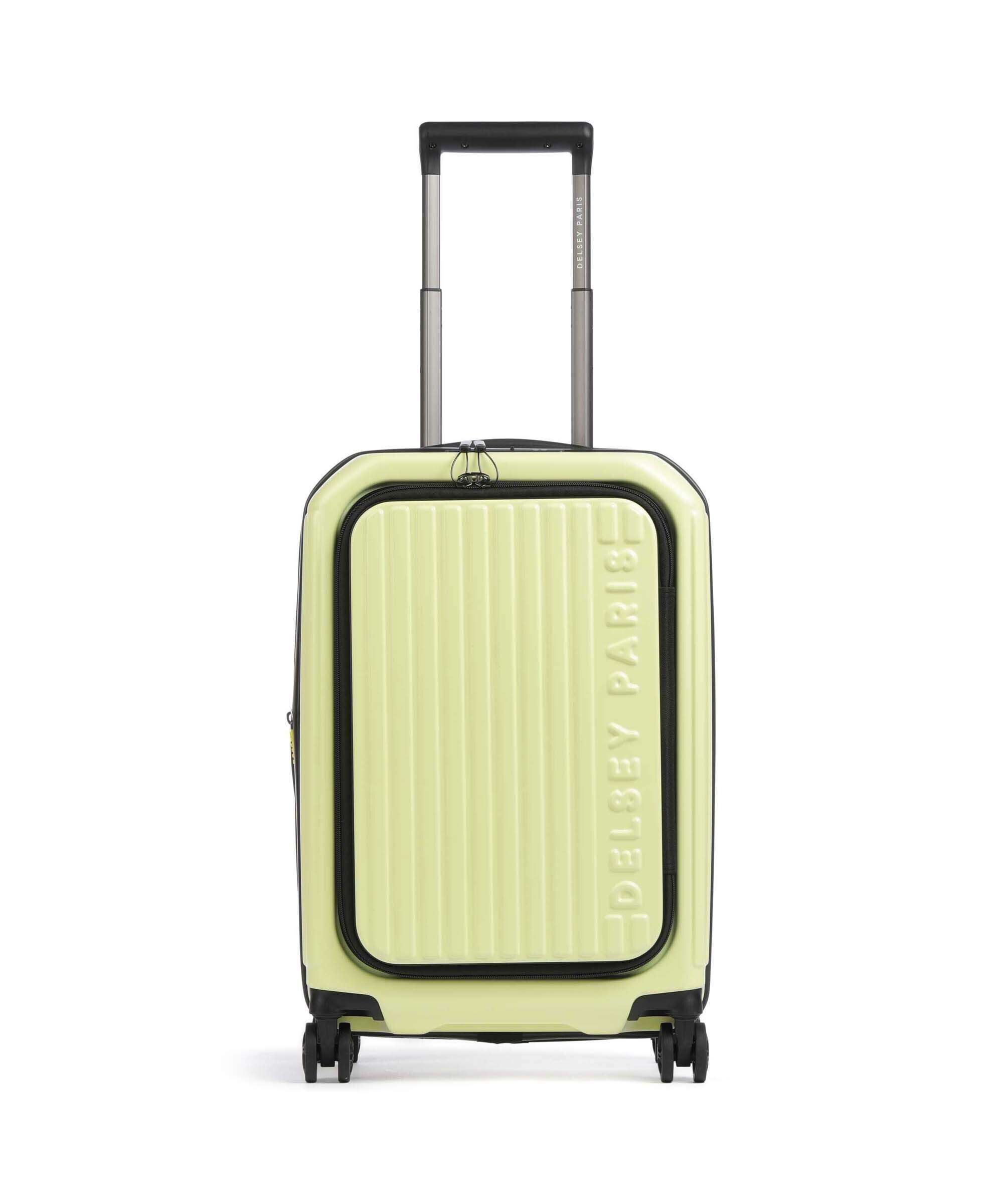 Delsey Paris Securitime Spinner (4 wheels) blassgelb