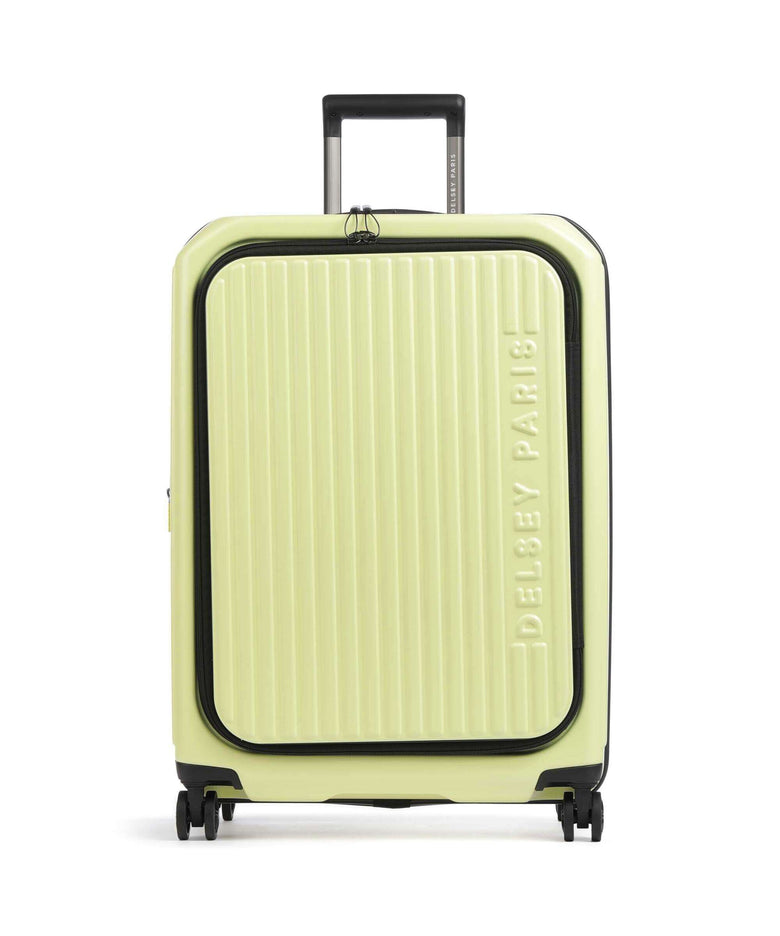 Delsey Paris Securitime Spinner (4 wheels) blassgelb