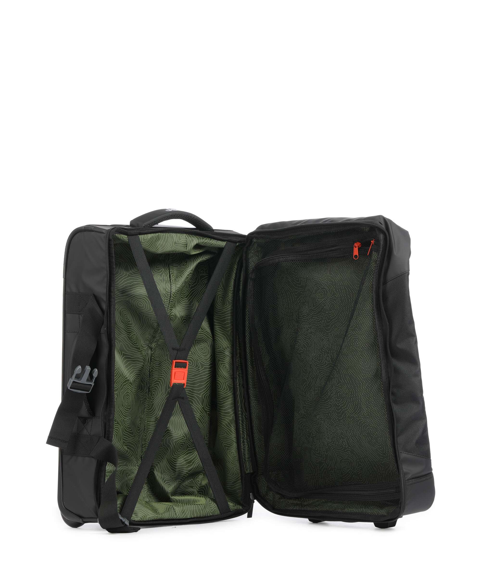 Jeep JS007C 55 Travel bag with wheels black