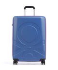 Delsey Paris x United Colors of Benetton Fabrica Spinner (4 wheels) blue