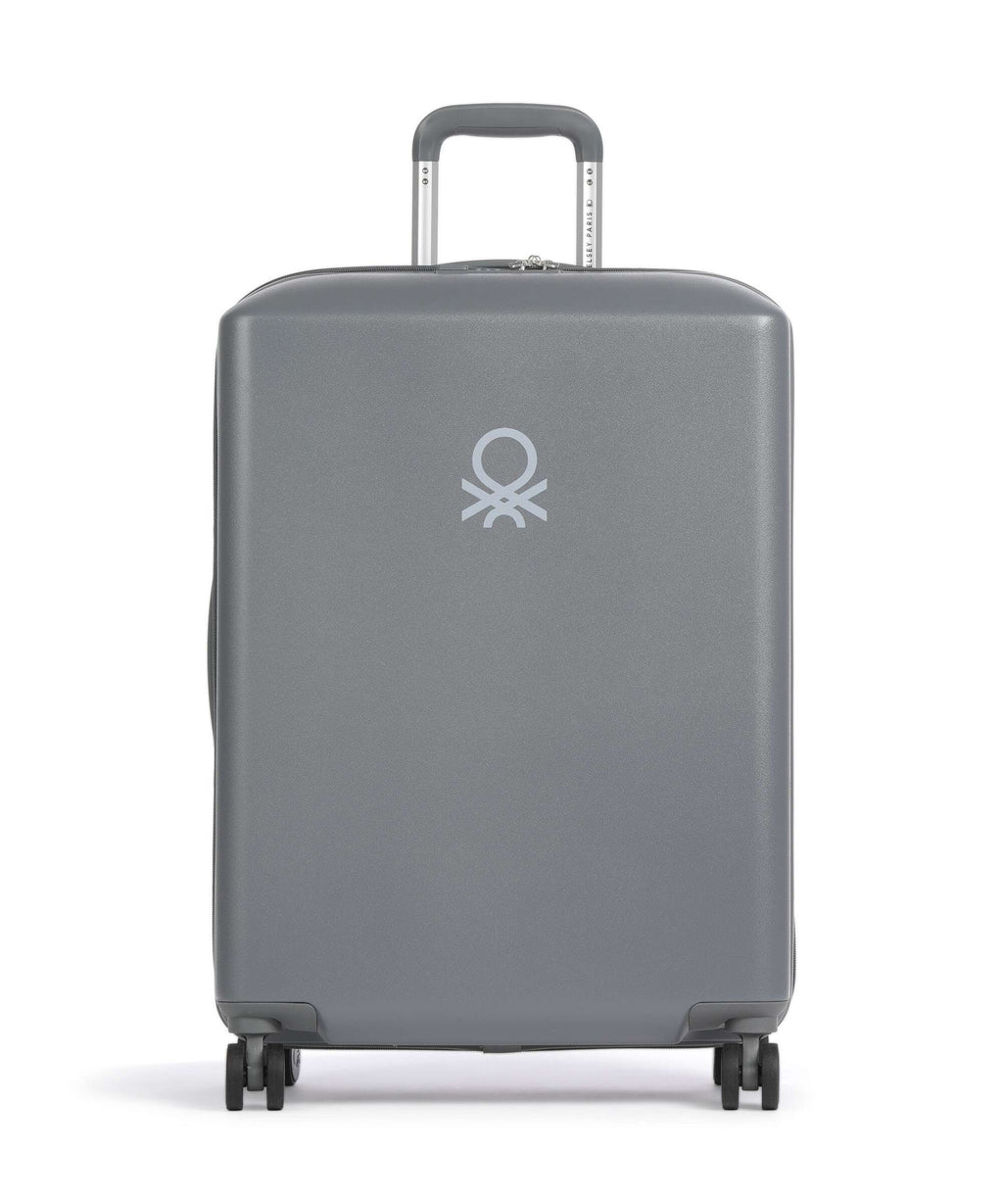 Delsey Paris x United Colors of Benetton UCB Hardside Spinner (4 wheels) steel grey