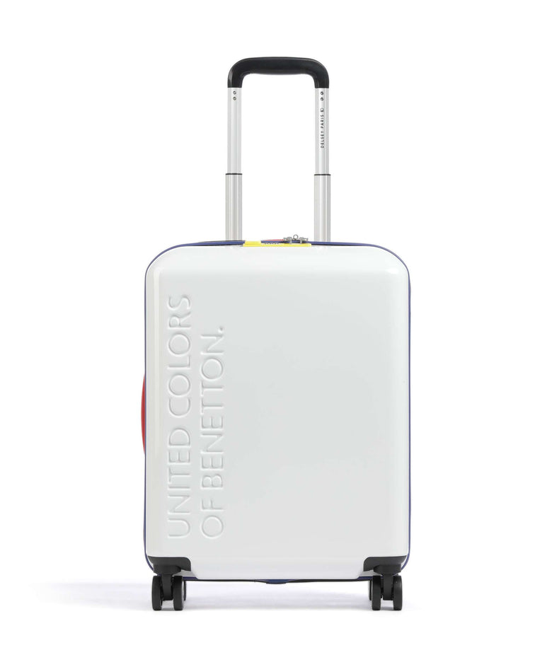 Delsey Paris x United Colors of Benetton United Spinner (4 wheels) white