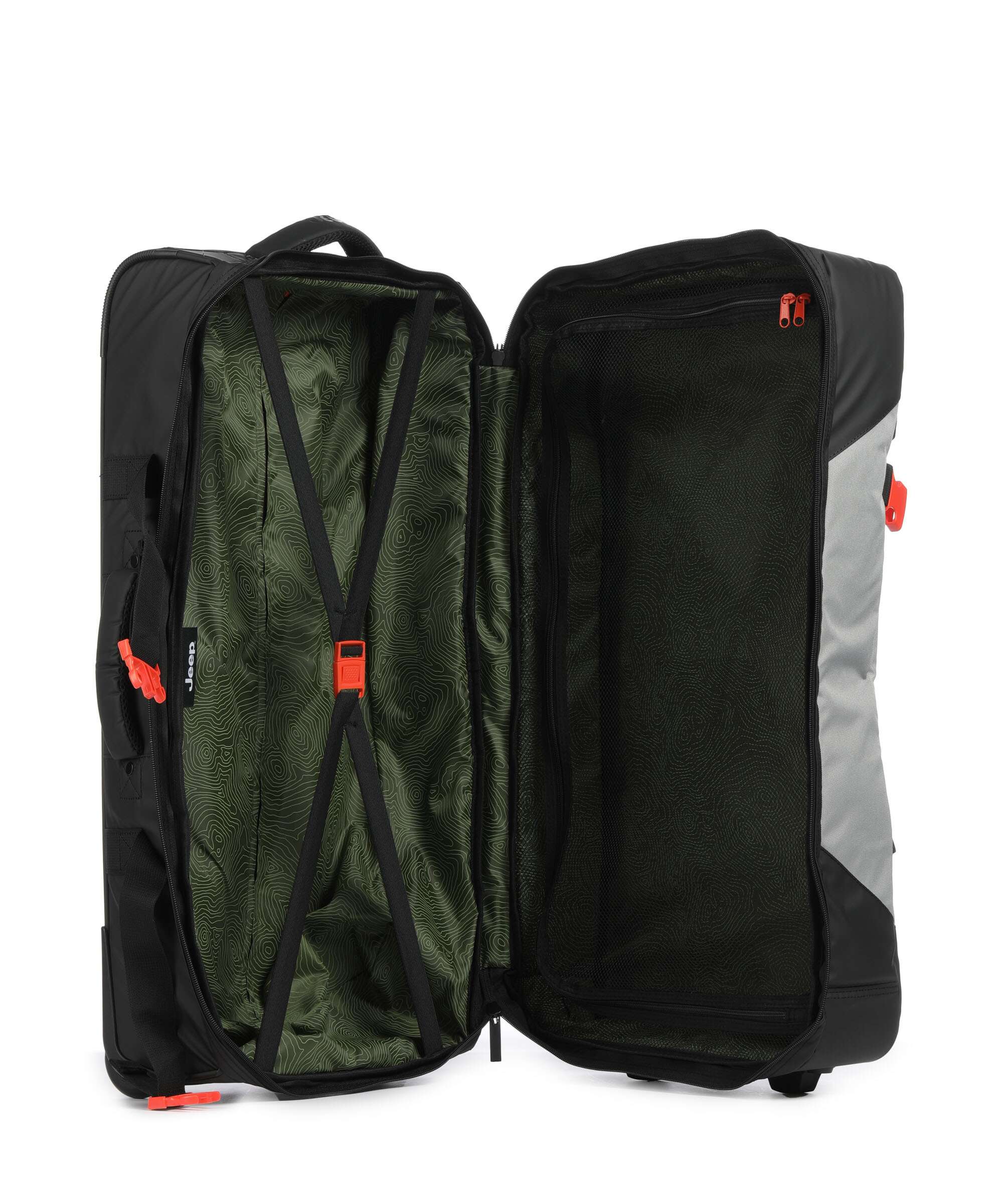 Jeep JS007C 73 Travel bag with wheels grey