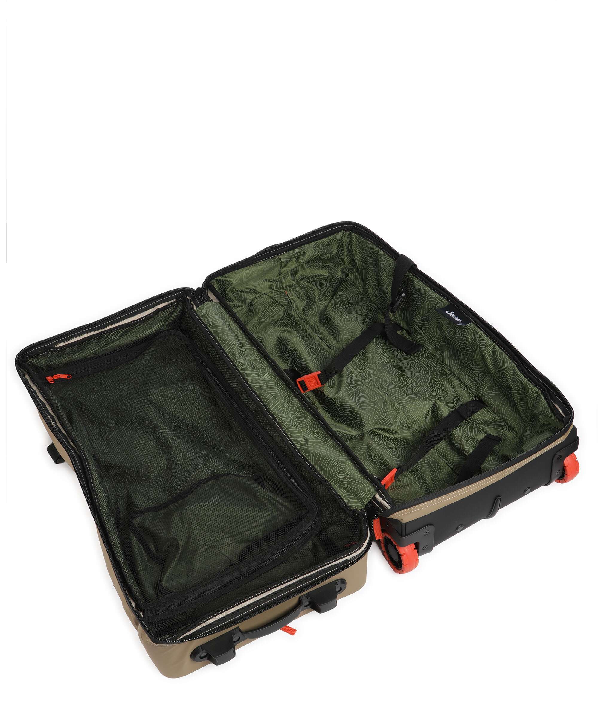 Jeep JS005A 73 Travel bag with wheels warm sand