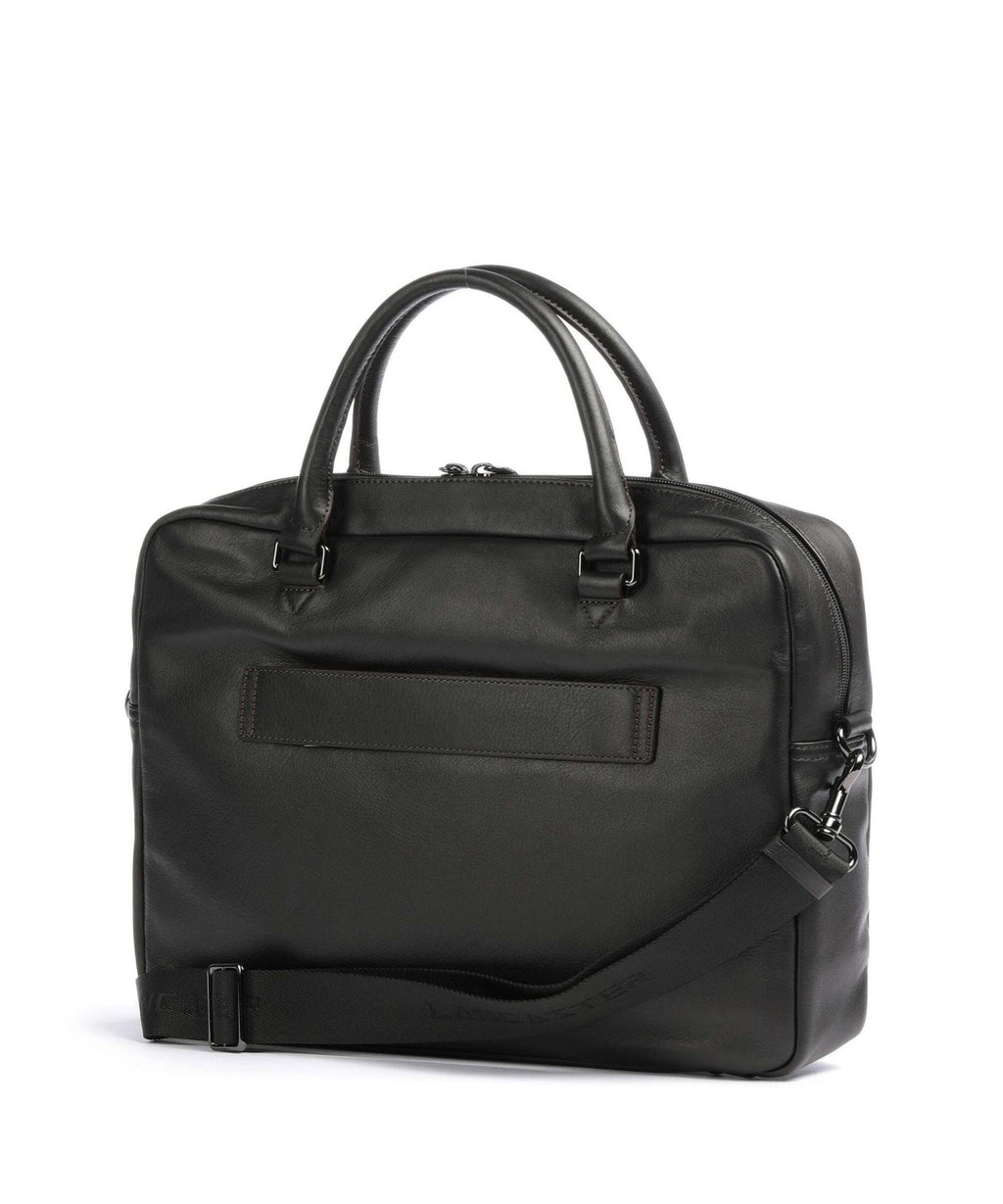 Lancaster Soft Vintage Briefcase marron