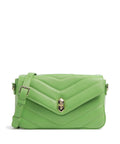 Lancaster Soft Matelassé Crossbody bag vertmouss