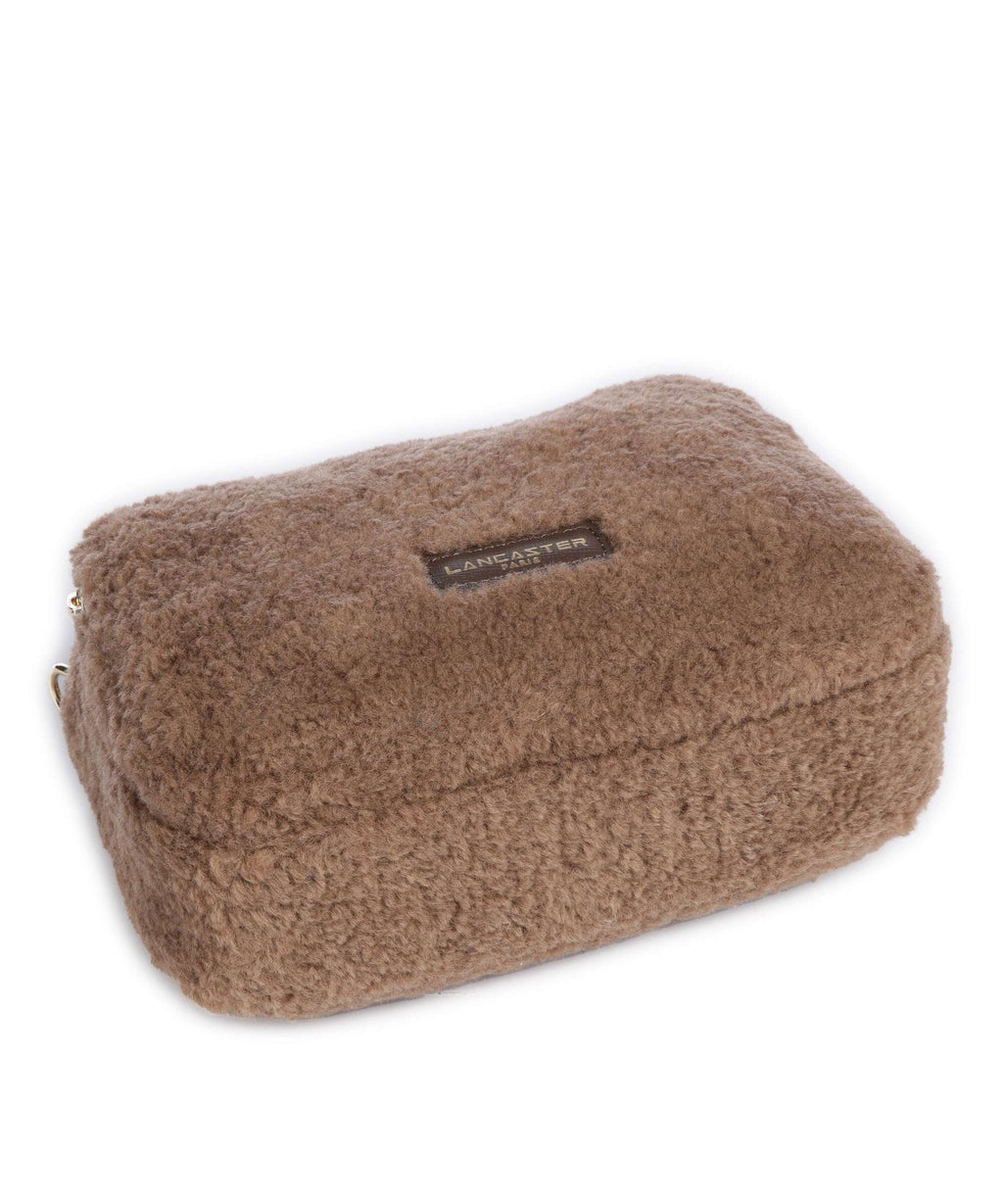 Lancaster Actual Moumoute Crossbody bag taupe