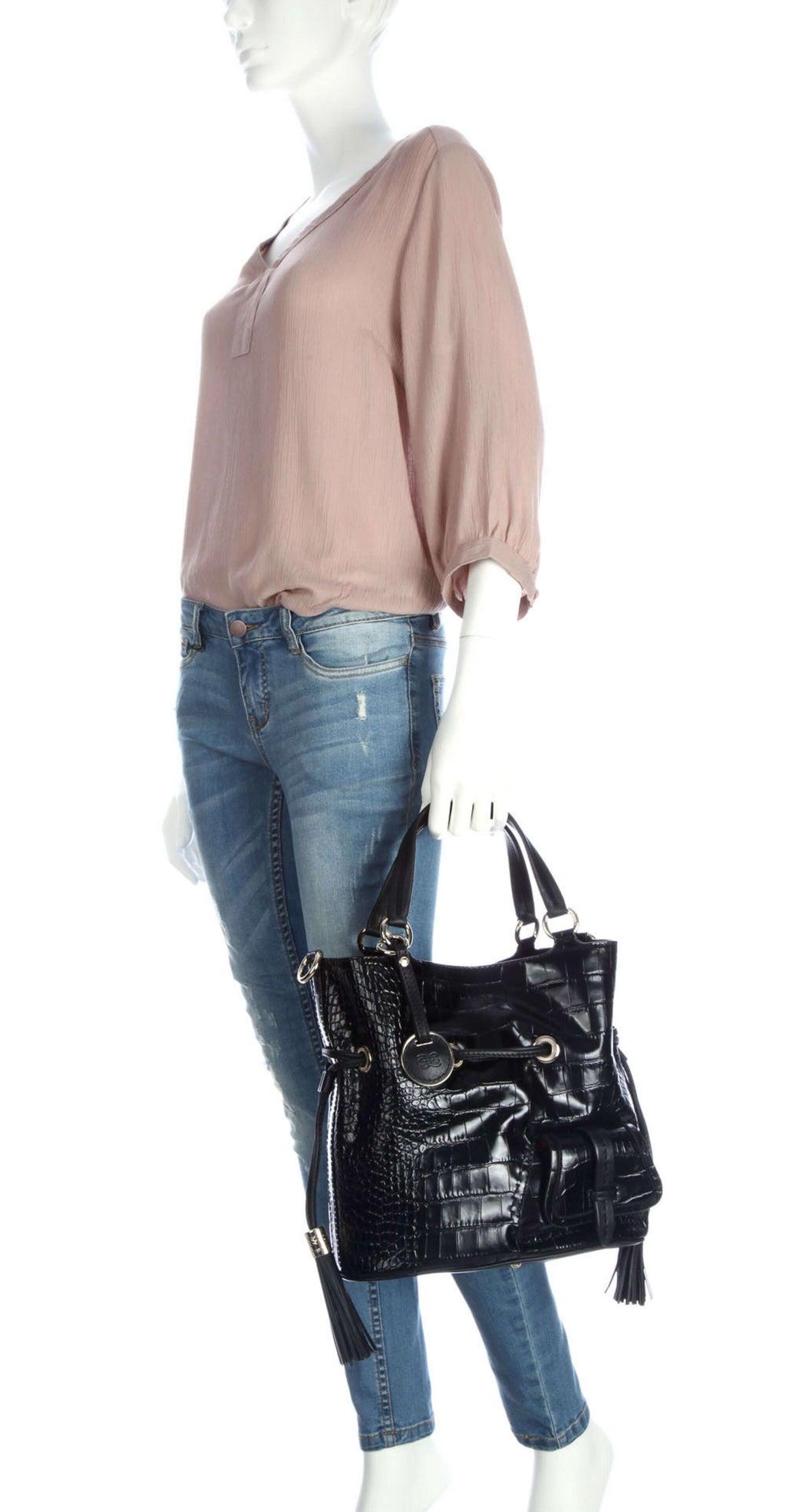 Lancel Premier Flirt Hobo bag black