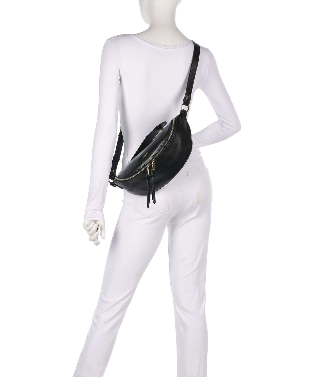 Lancel Origami S Crossbody bag black