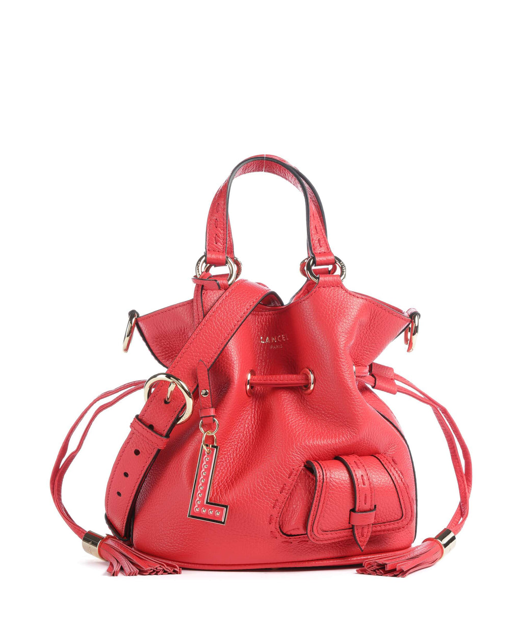 Lancel Premier Flirt S Bucket bag kiss red