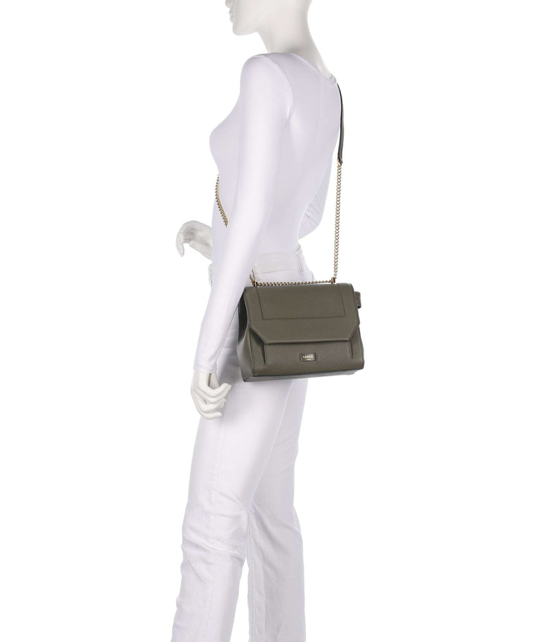 Lancel Ninon M Shoulder bag dark khaki