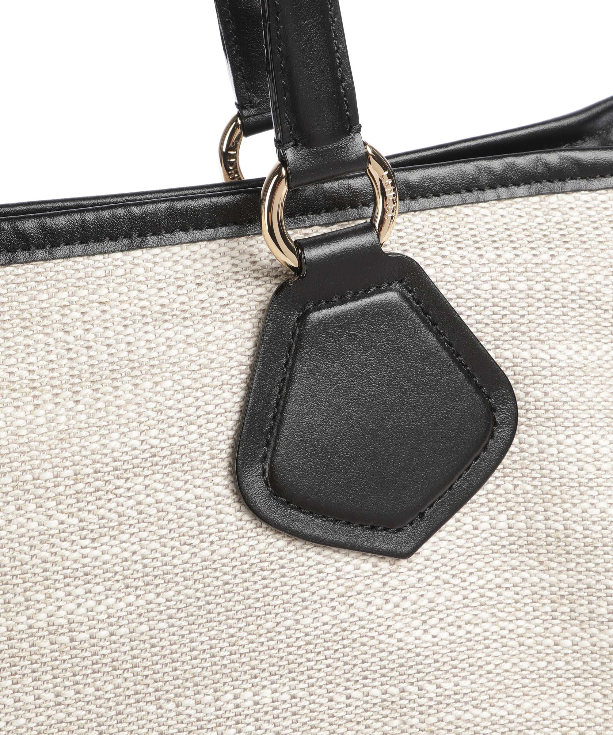 Lancel L Tote bag natural/black