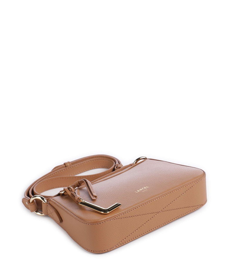 Lancel Faubourg Mini Crossbody bag camel