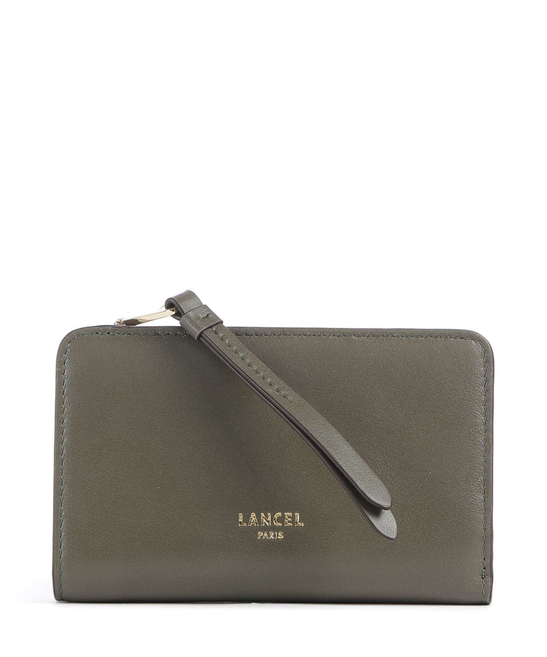 Lancel Origami Wallet dark khaki