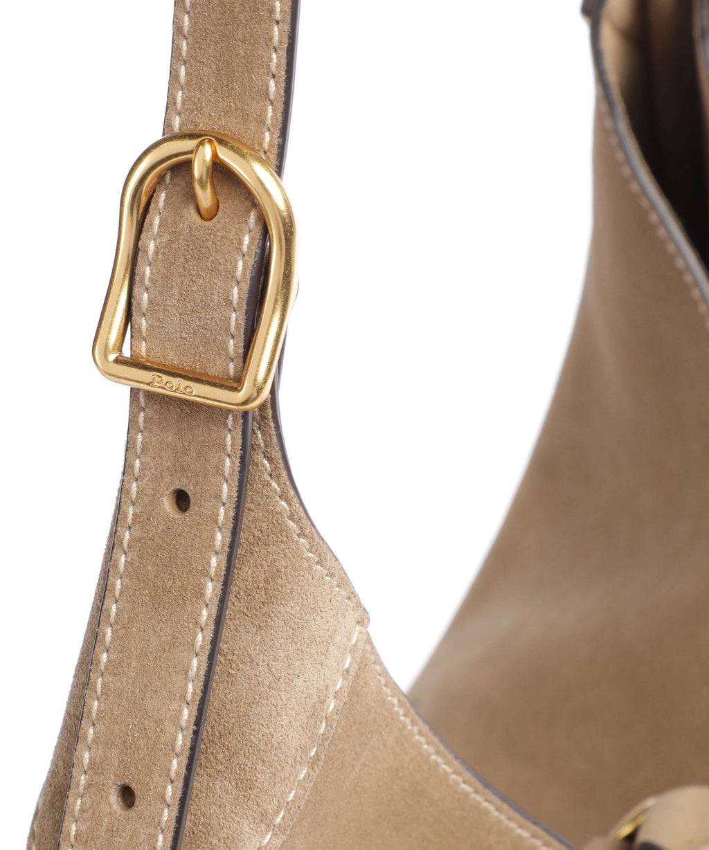 Polo Ralph Lauren ID Collection Medium Hobo bag clay