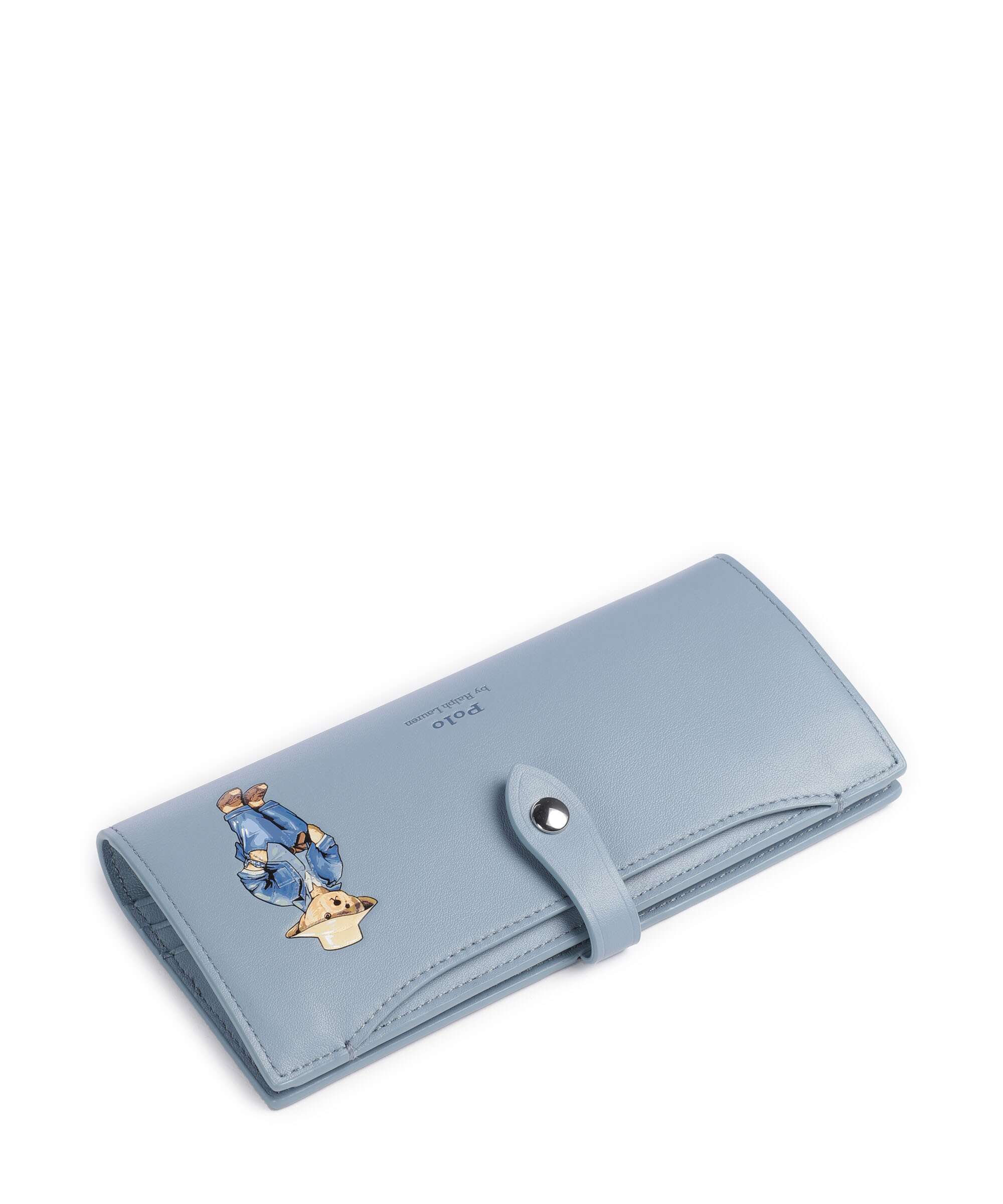 Polo Ralph Lauren Bear Traveller Wallet faded denim