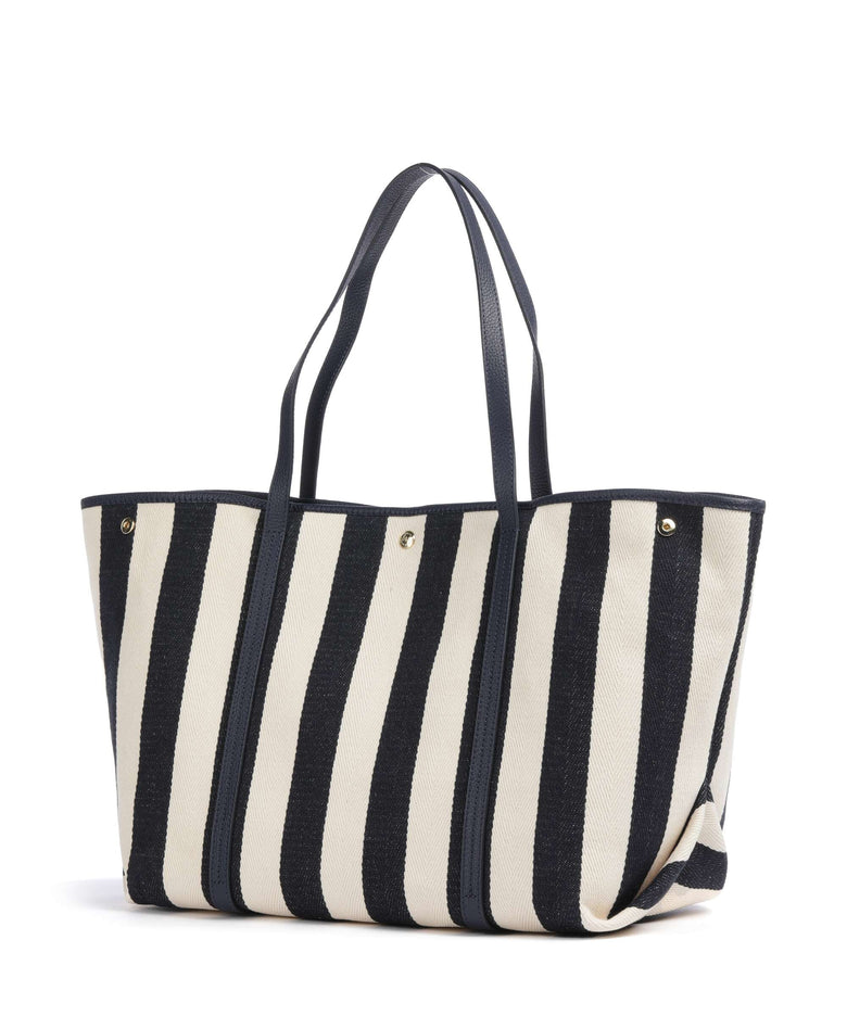 Lauren Ralph Lauren Emerie Extra Large Tote bag natural/refined navy stripe