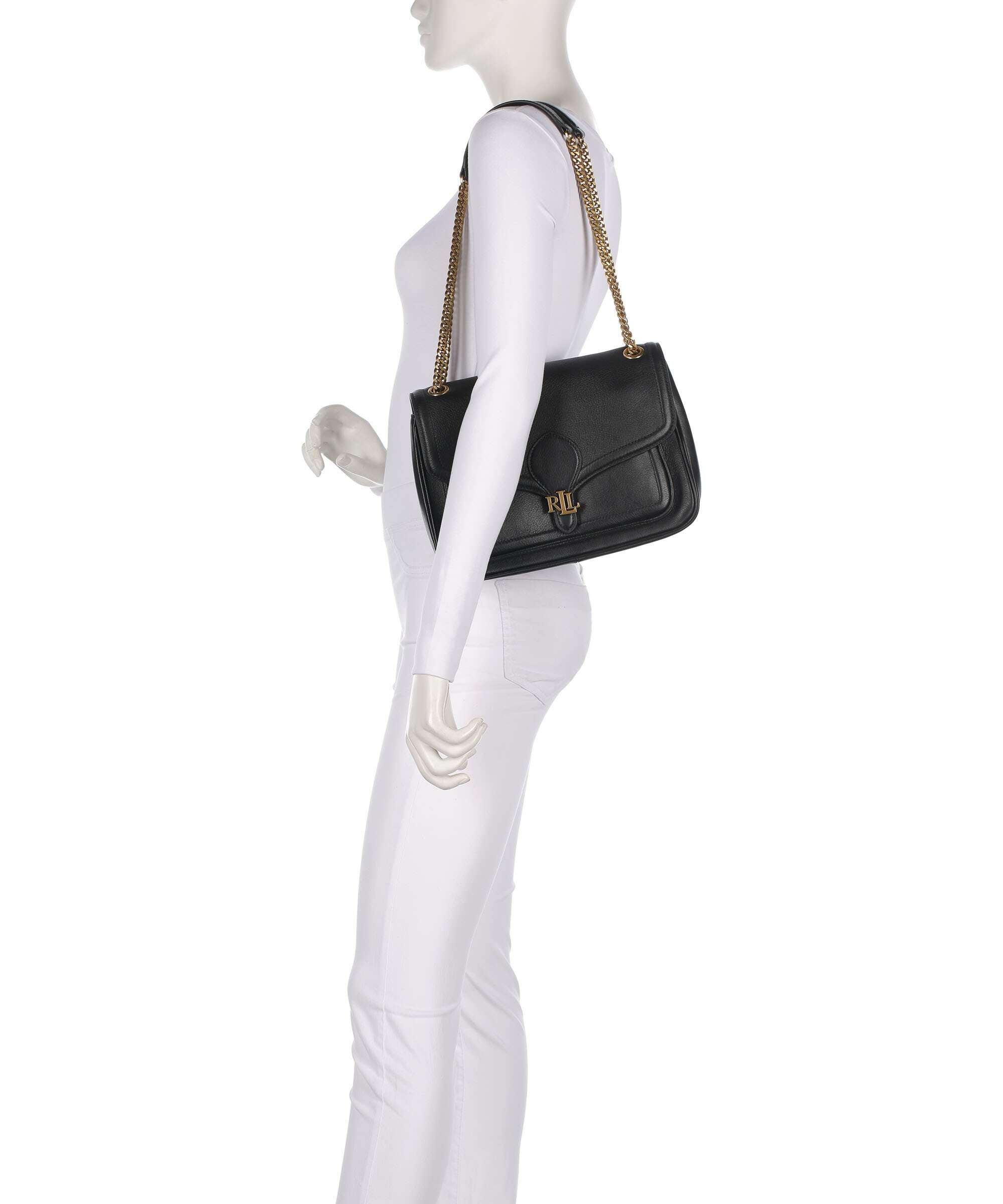 Lauren Ralph Lauren Bradley Medium Shoulder bag black