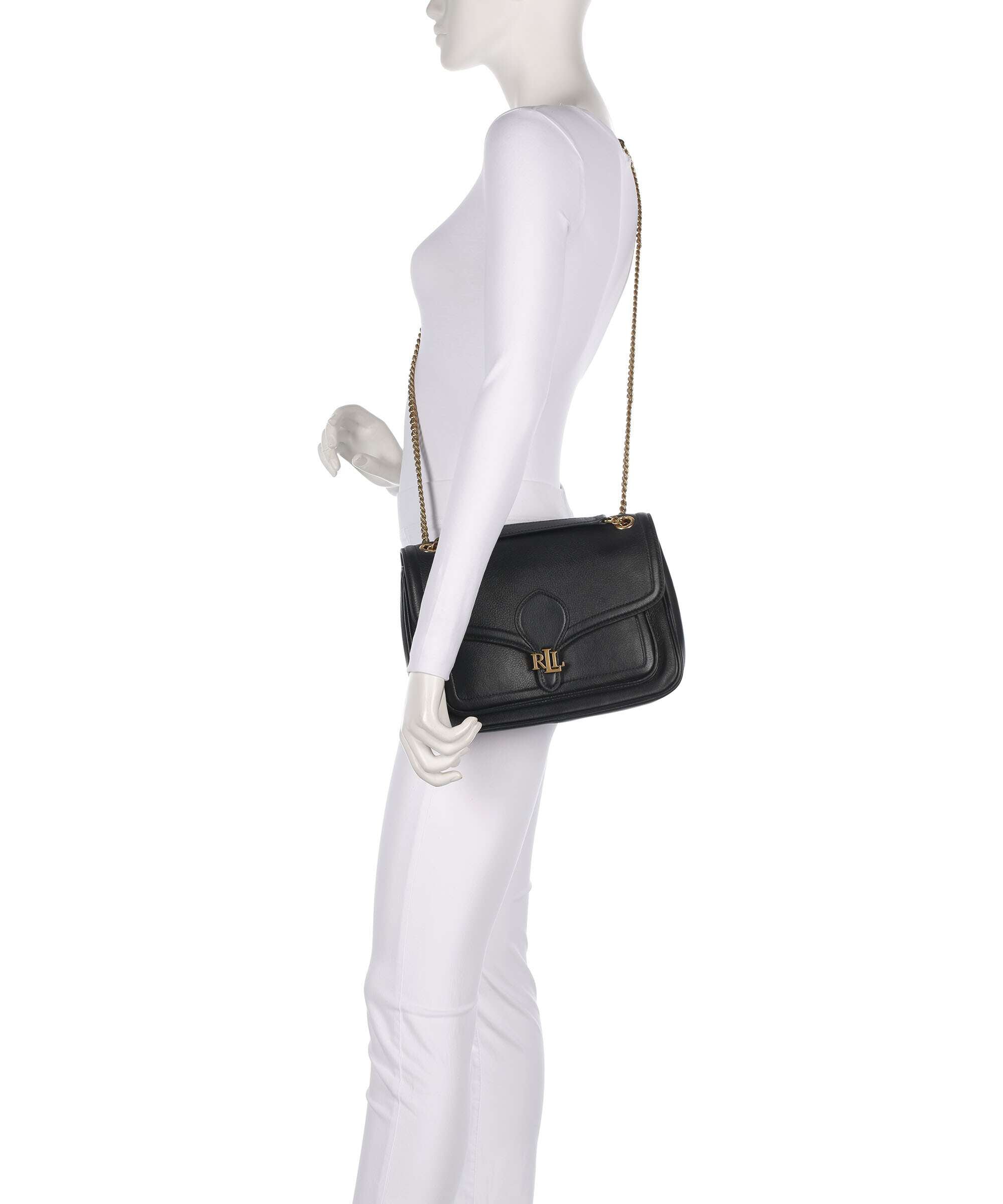 Lauren Ralph Lauren Bradley Medium Shoulder bag black