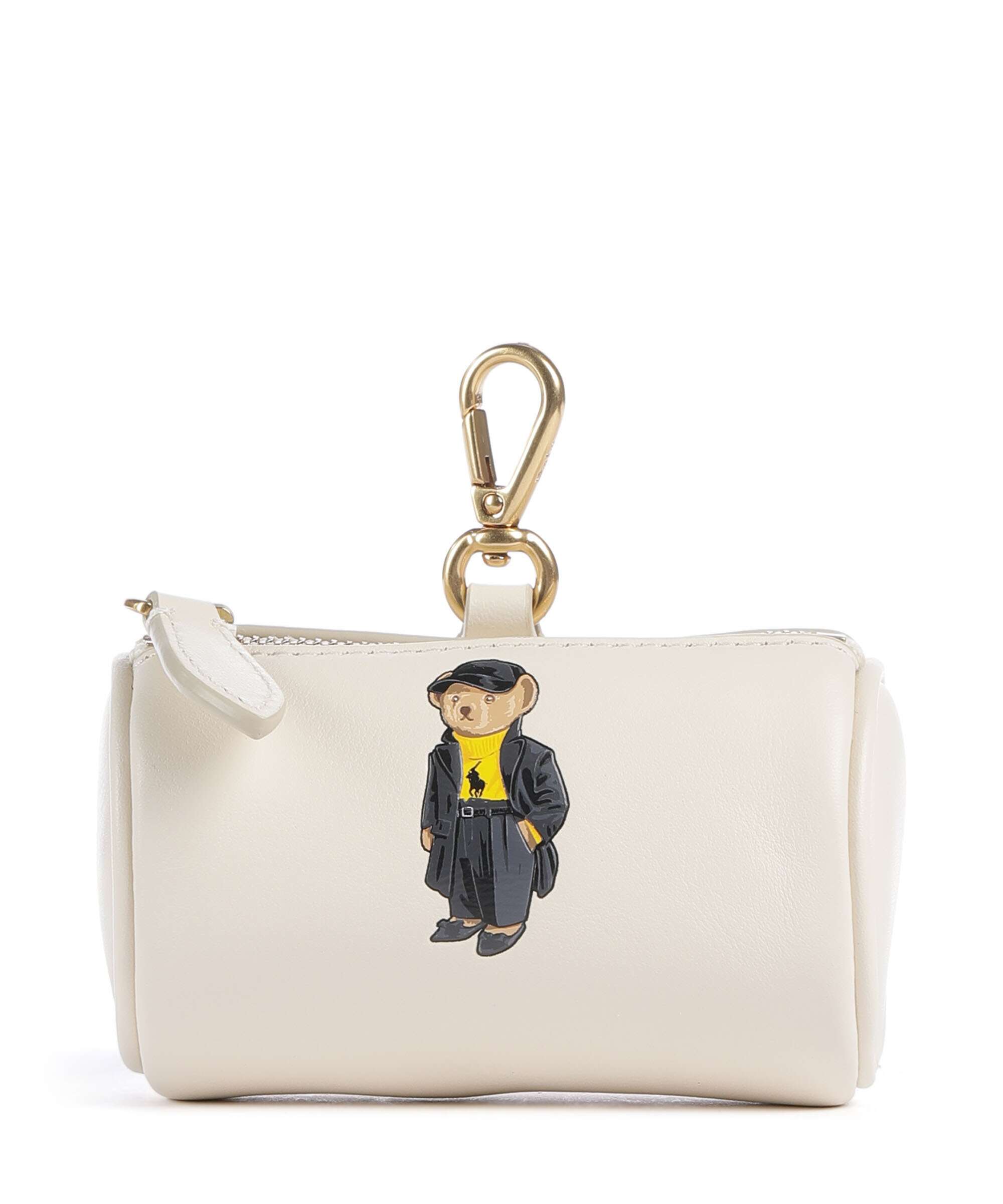 Polo Ralph Lauren Bear Holiday Wallet ivory