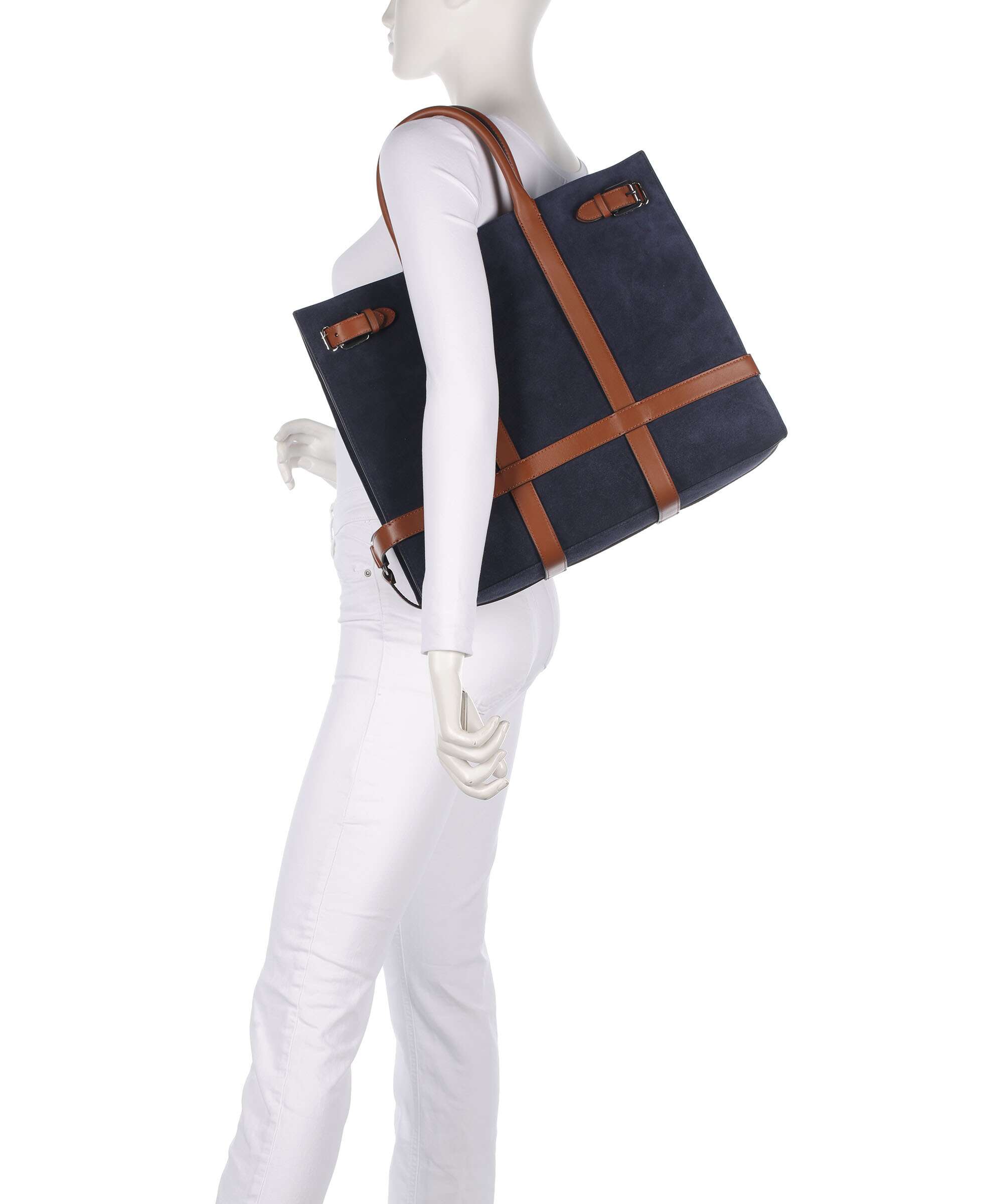 Lauren Ralph Lauren Devyn 42 Tote bag lauren navy/lauren tan
