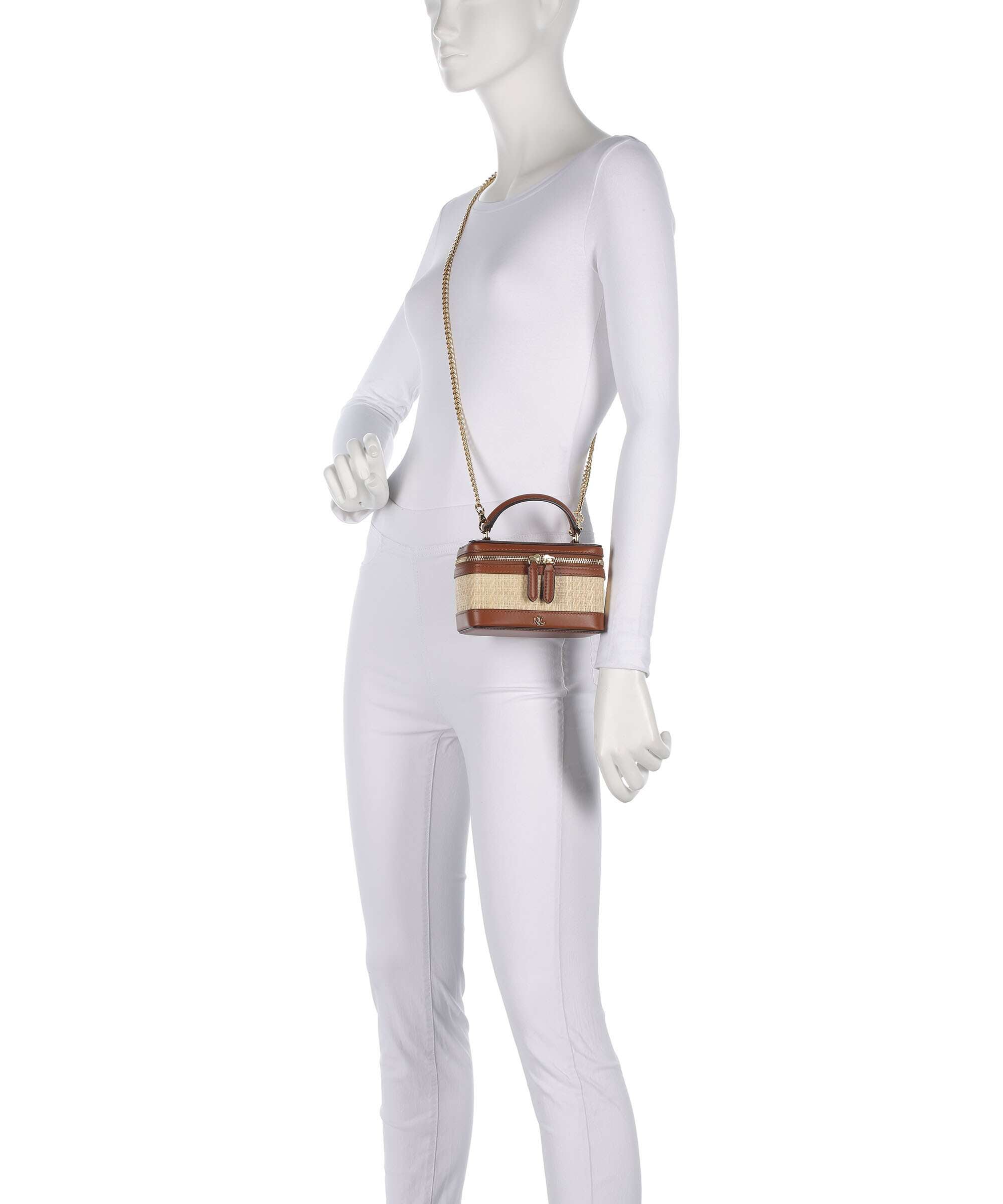 Lauren Ralph Lauren Hallee Small Crossbody bag natural/lauren tan