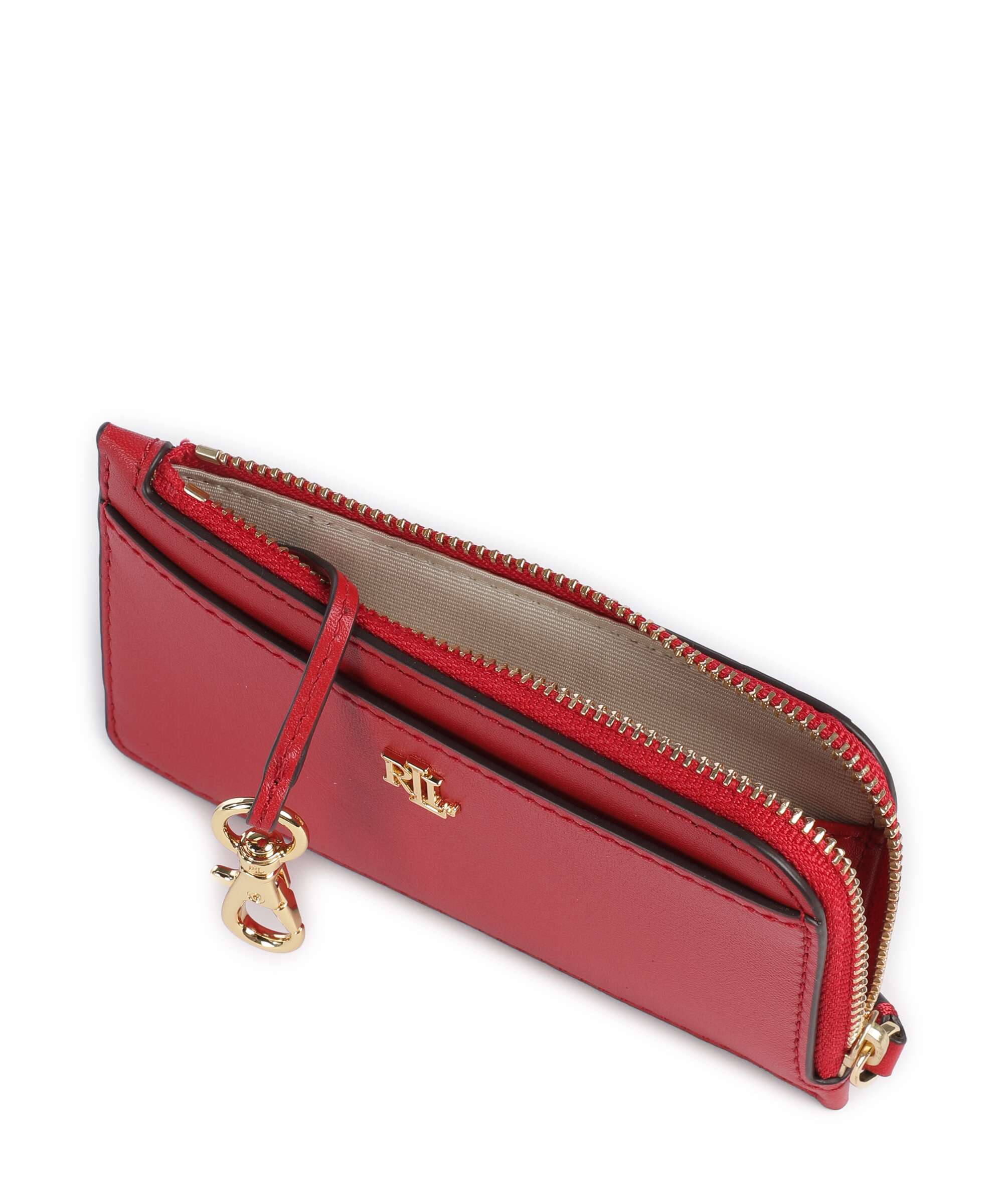 Lauren Ralph Lauren Credit card holder festive red