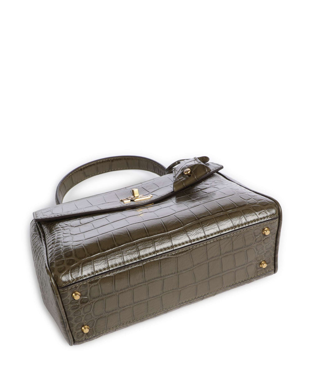Lauren Ralph Lauren Farrah Small Handbag botanic green