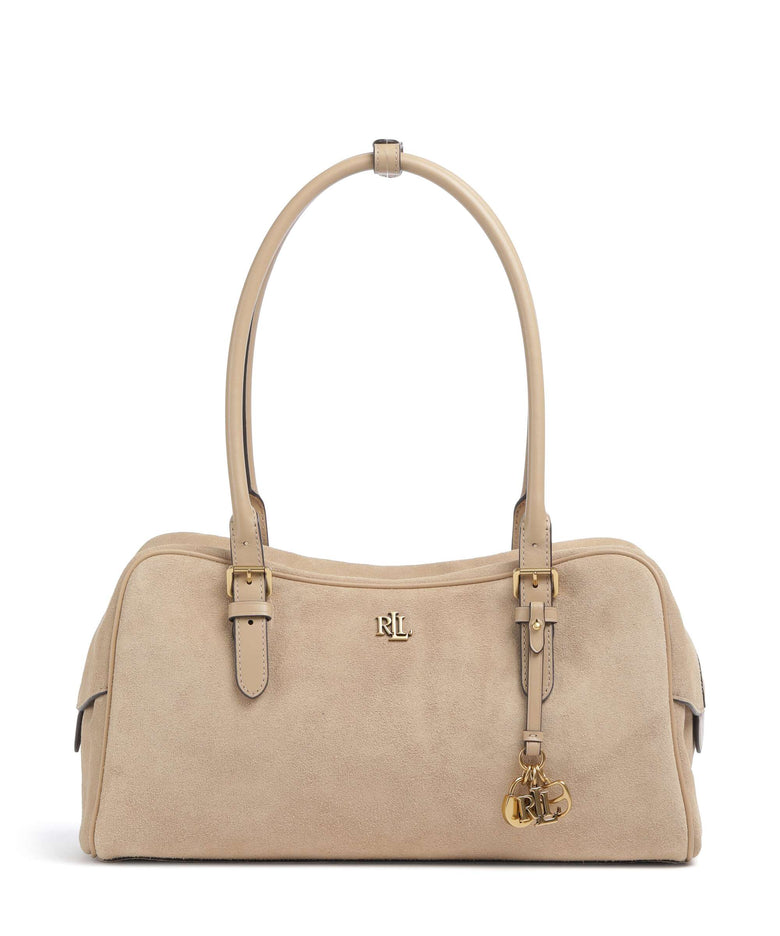 Lauren Ralph Lauren Marcy Large Shoulder bag tan