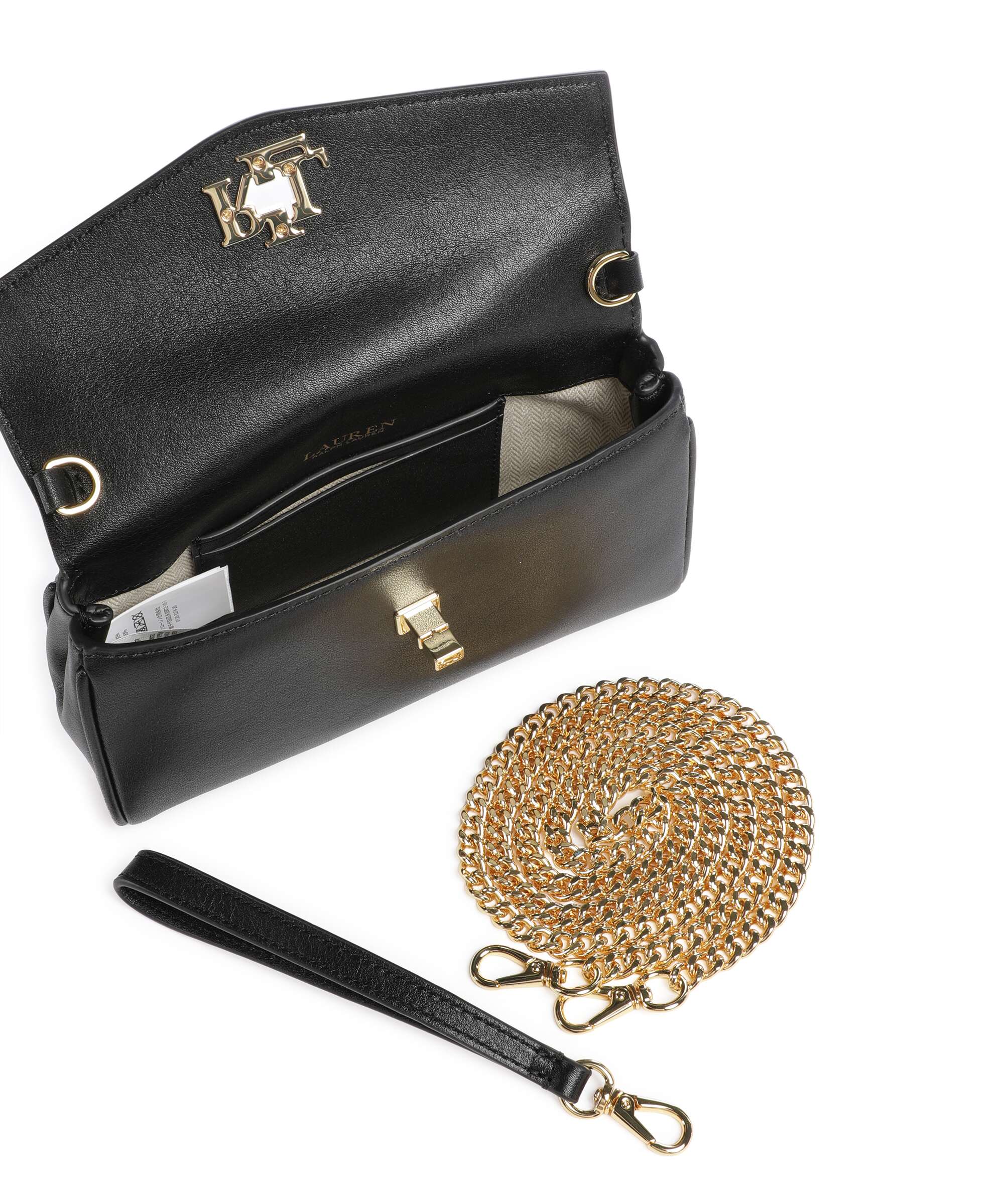 Lauren Ralph Lauren Tanner Large Crossbody bag black