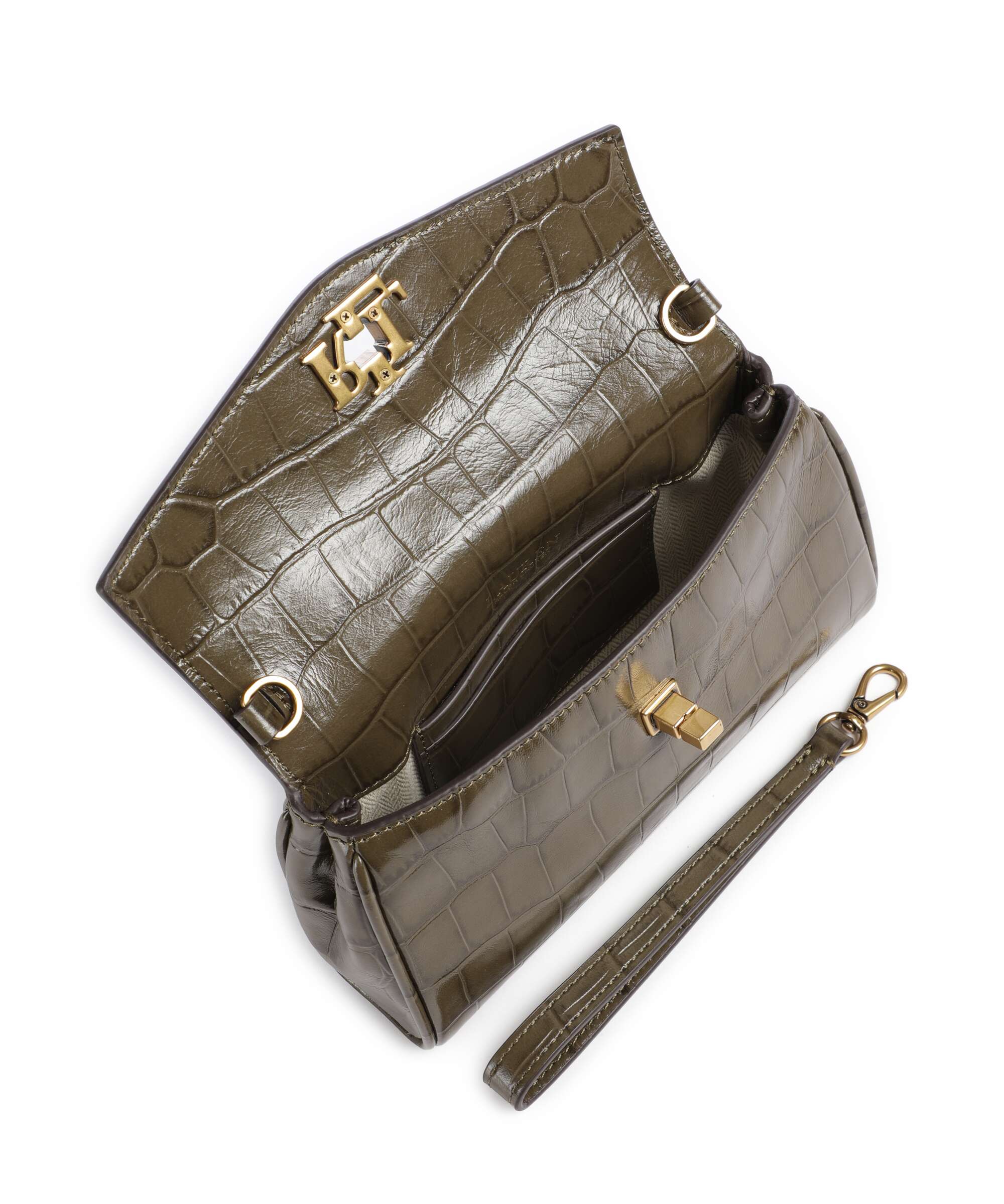 Lauren Ralph Lauren Tanner Large Crossbody bag botanic green