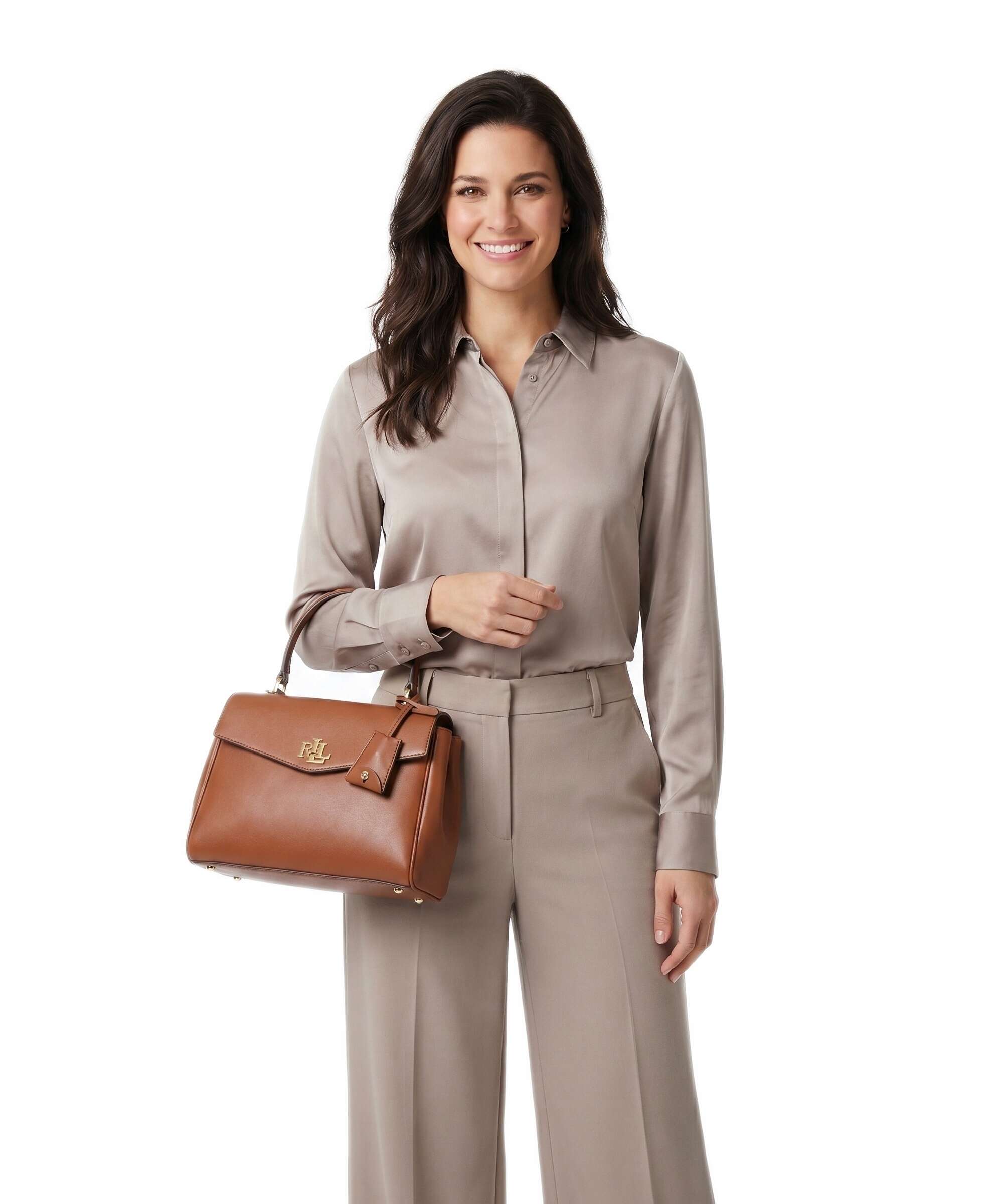 Lauren Ralph Lauren Farrah Small Handbag lauren tan