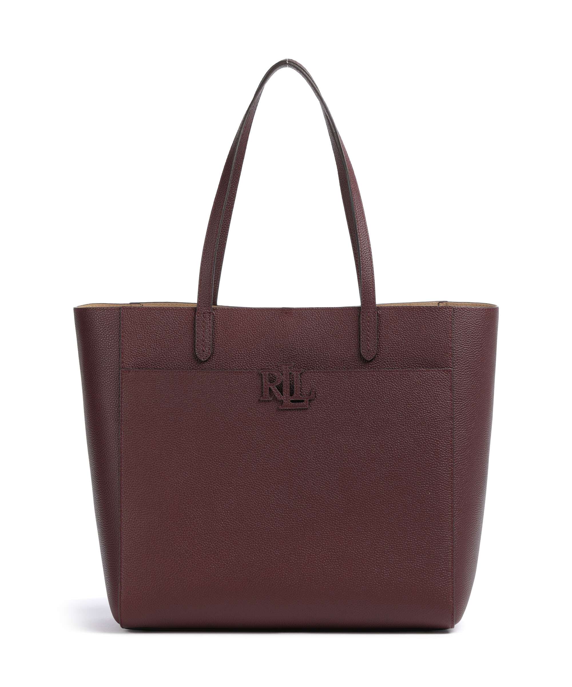Lauren Ralph Lauren Cameryn Large Tote bag dark garnet
