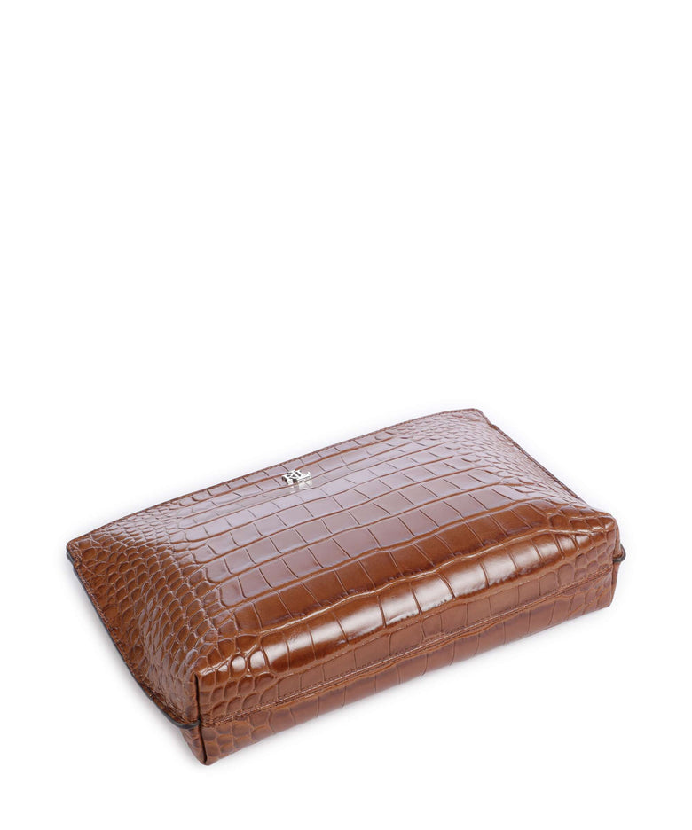 Lauren Ralph Lauren Large Cosmetic bag tobacco