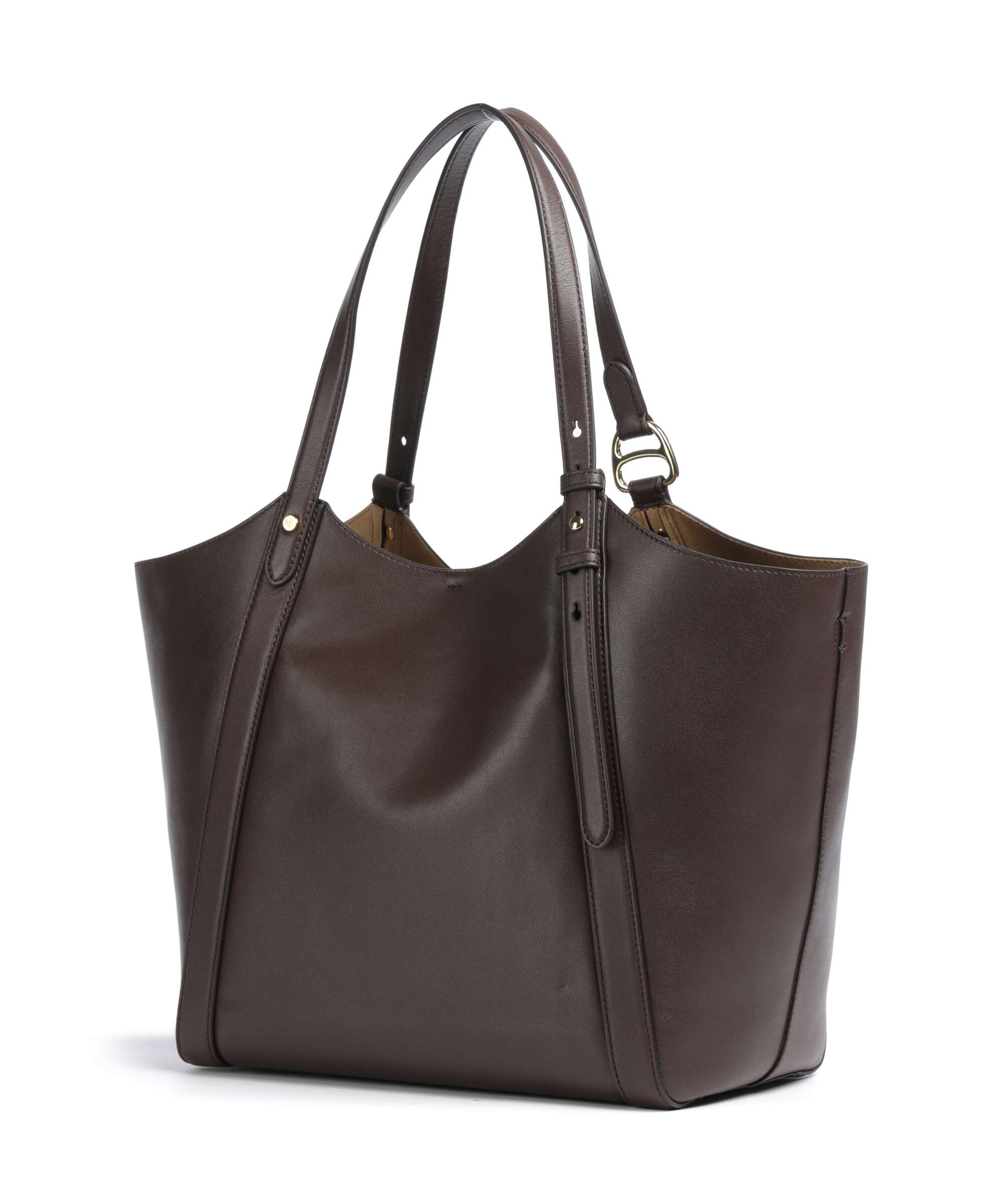 Lauren Ralph Lauren Tasha Large Tote bag chestnut brown
