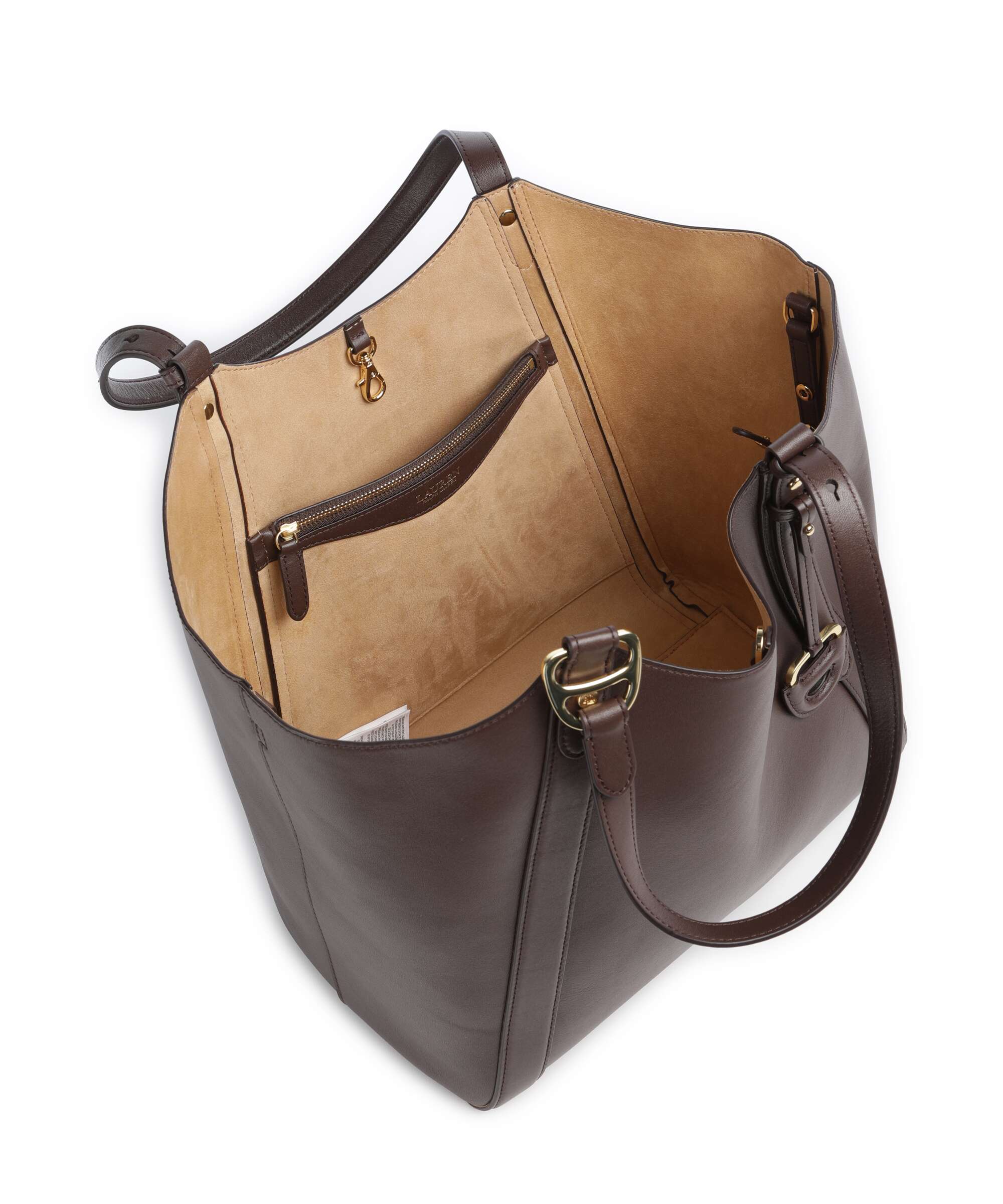 Lauren Ralph Lauren Tasha Large Tote bag chestnut brown
