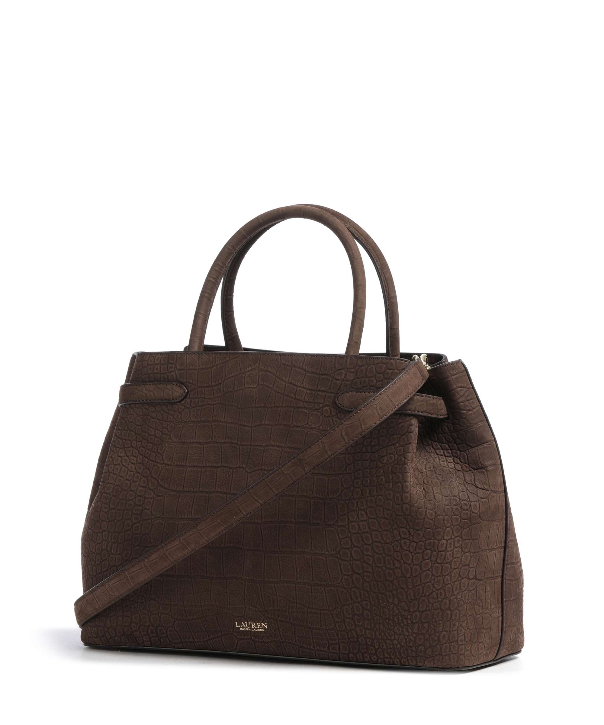 Lauren Ralph Lauren Blaike Large Handbag chestnut brown