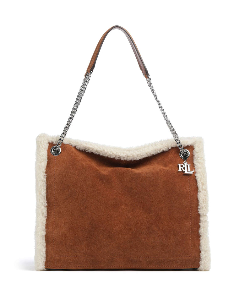 Lauren Ralph Lauren Bradley Large Tote bag lauren tan/natural