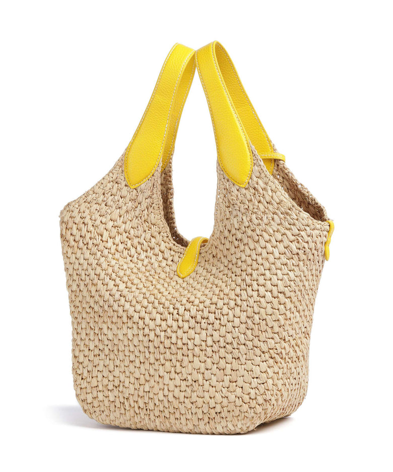 Polo Ralph Lauren Play Medium Handbag natural/canary yellow