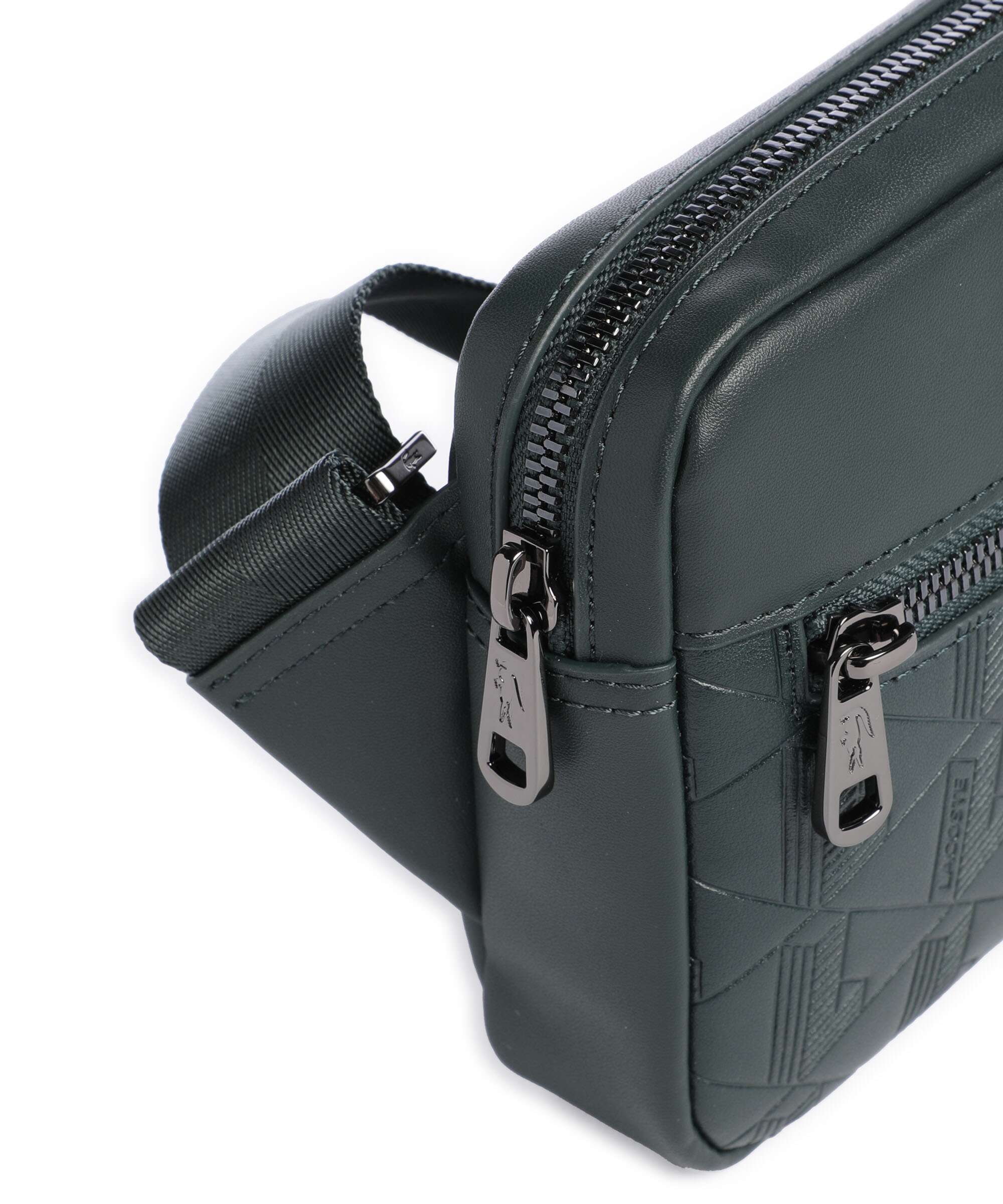 Lacoste Nomogramme Crossbody bag sinople