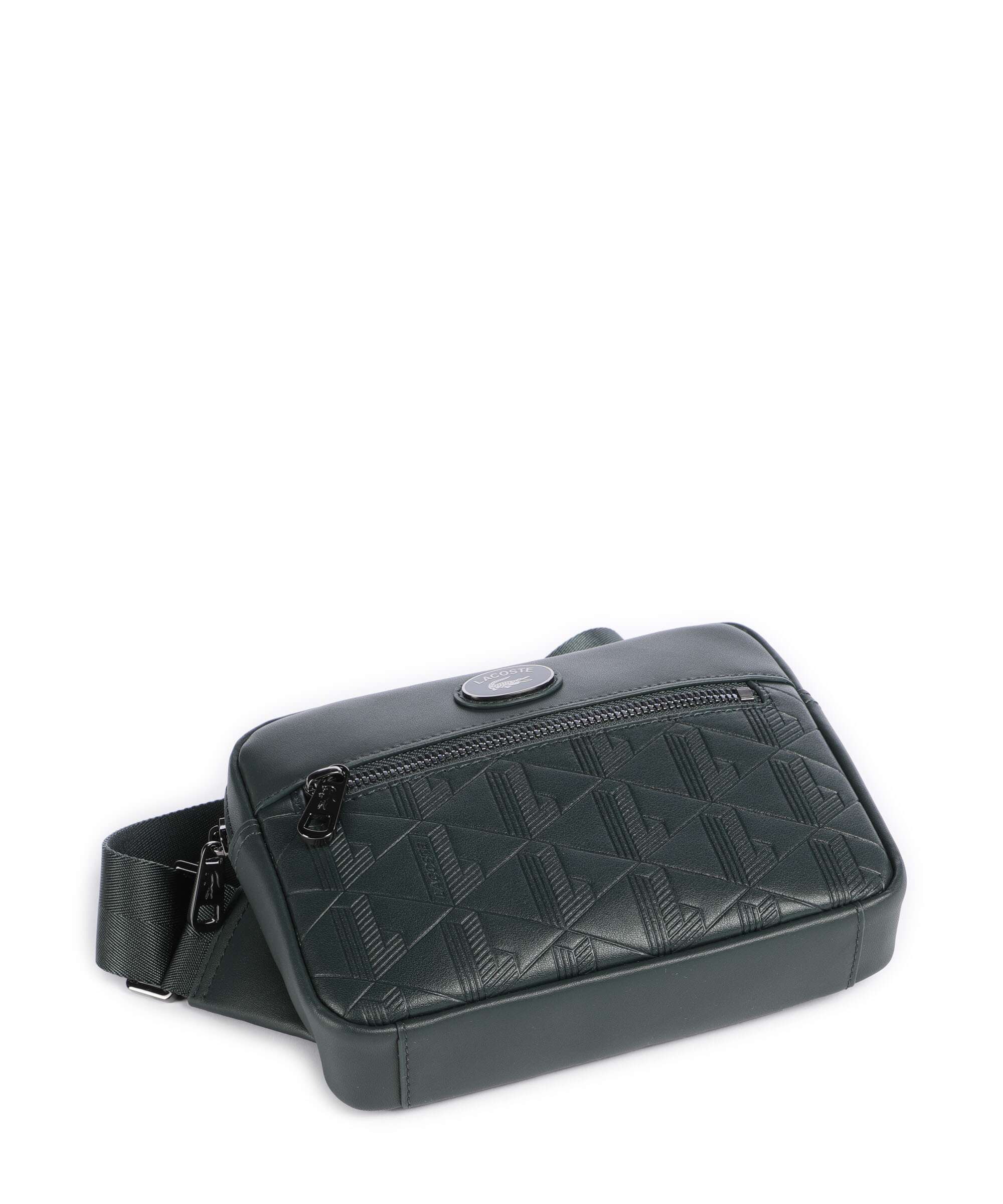 Lacoste Nomogramme Crossbody bag sinople