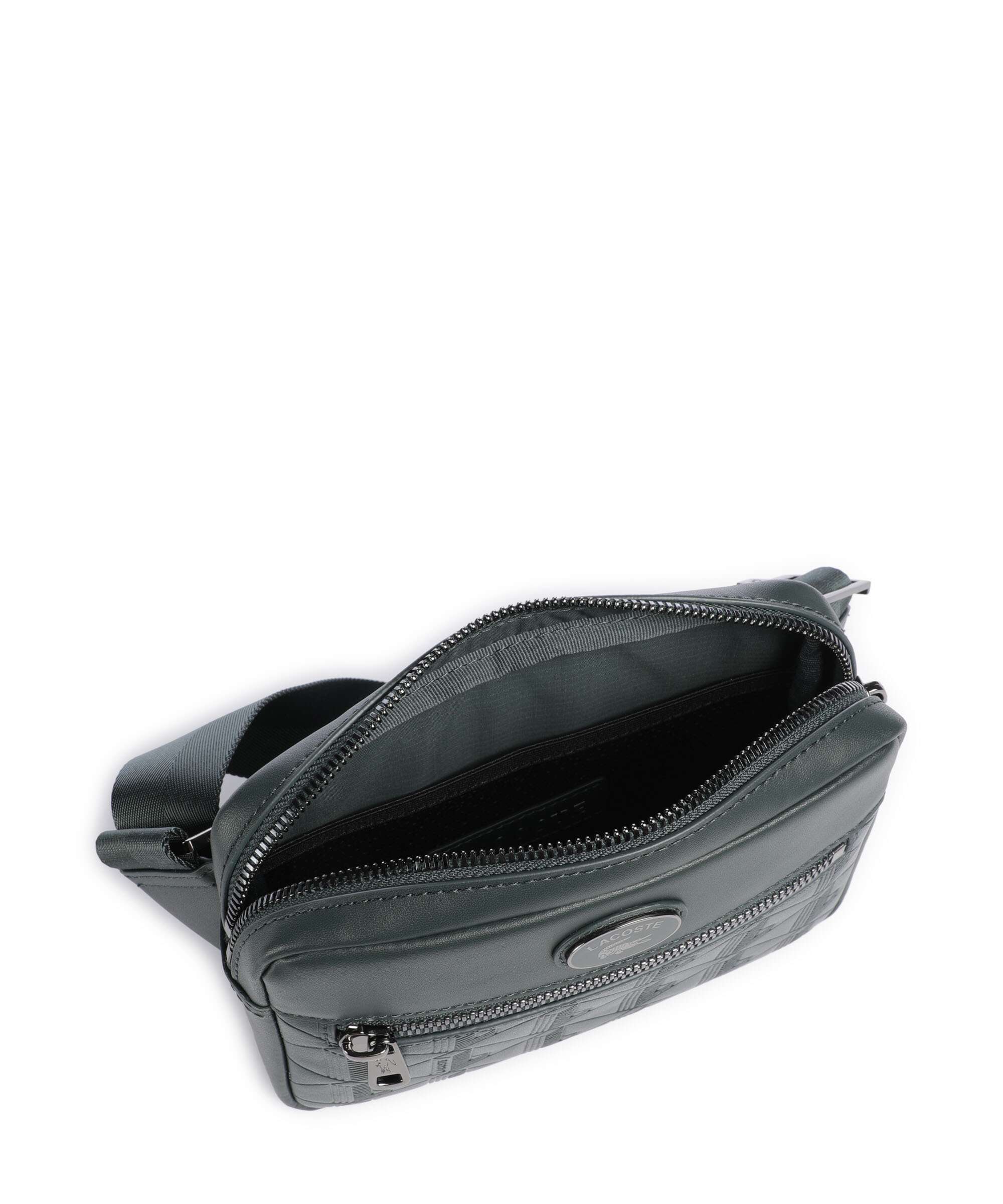 Lacoste Nomogramme Crossbody bag sinople