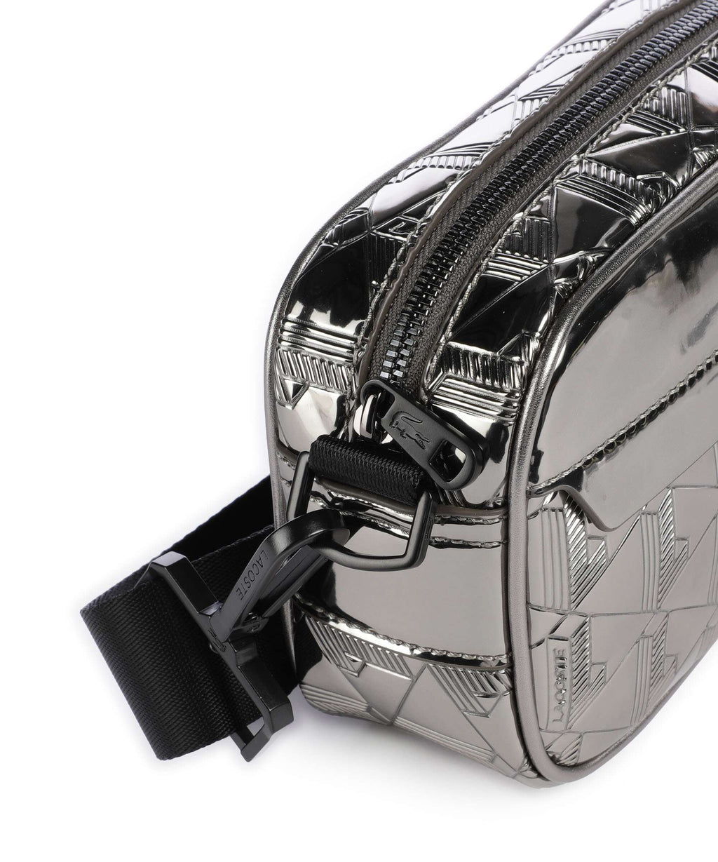 Lacoste TheBlend Crossbody bag silver/black
