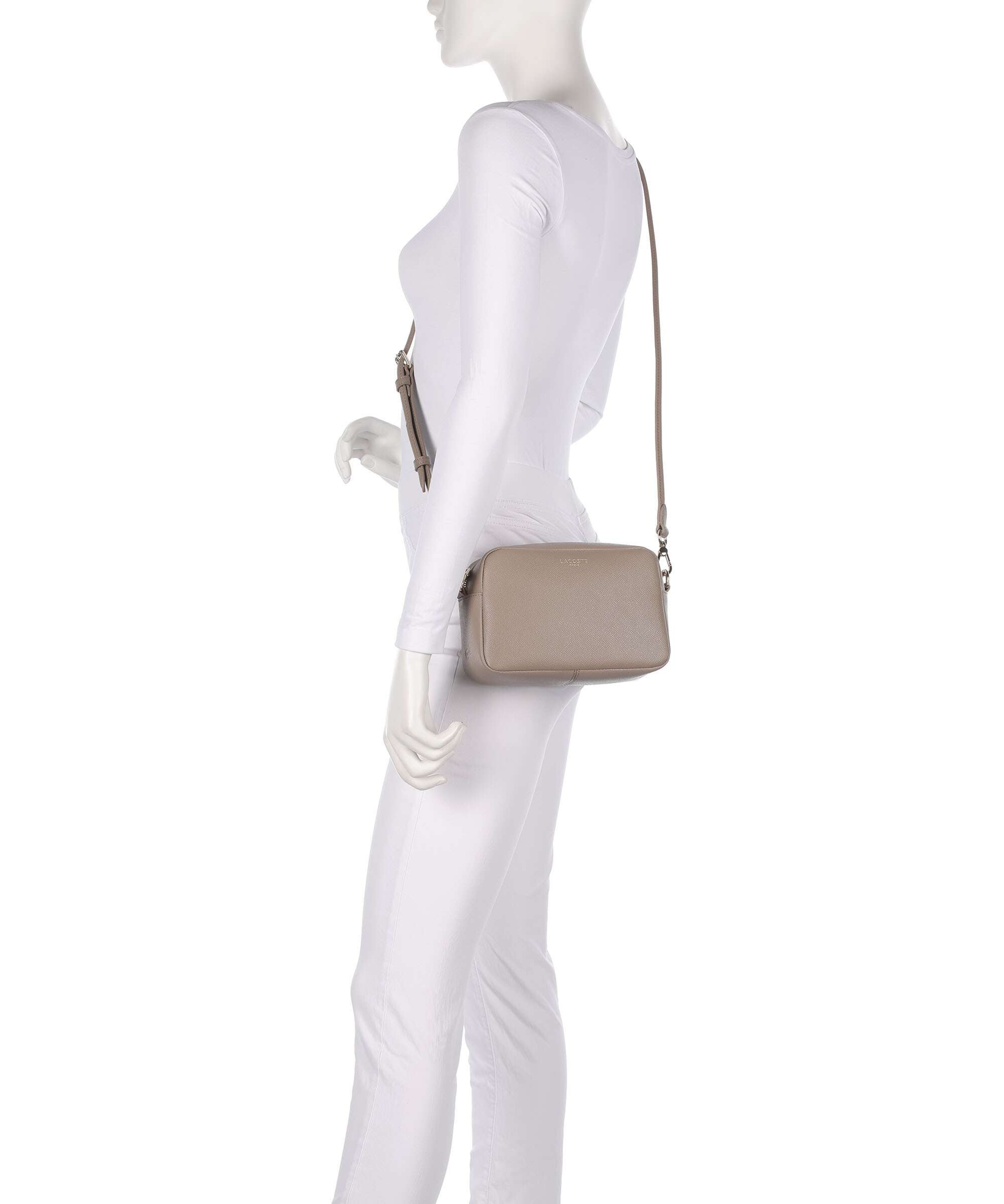 Lacoste Champs Elysees Crossbody bag taupe