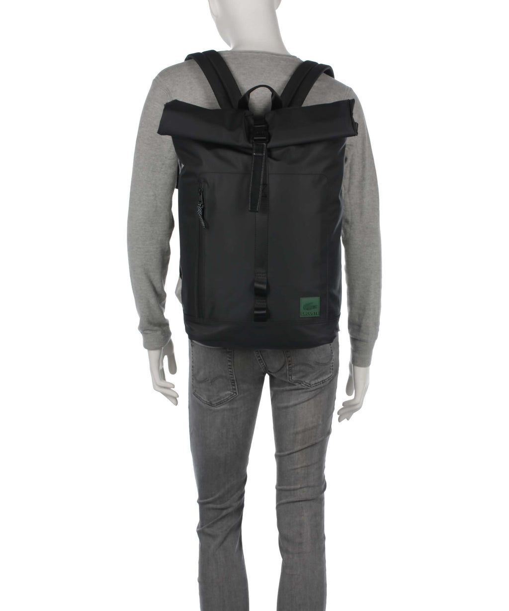 Lacoste In Motion Rolltop backpack noir