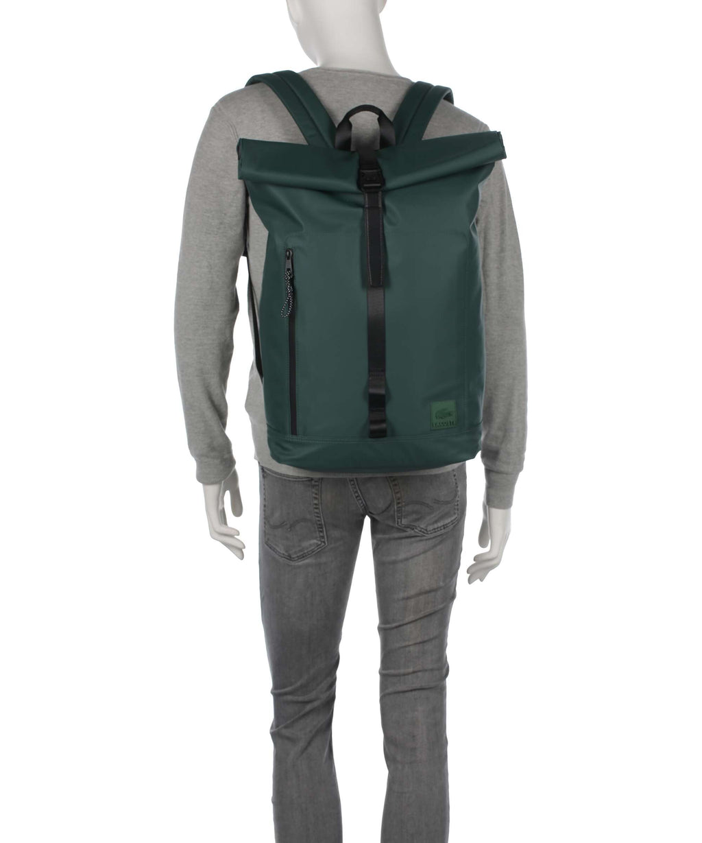 Lacoste In Motion Rolltop backpack varech/noir