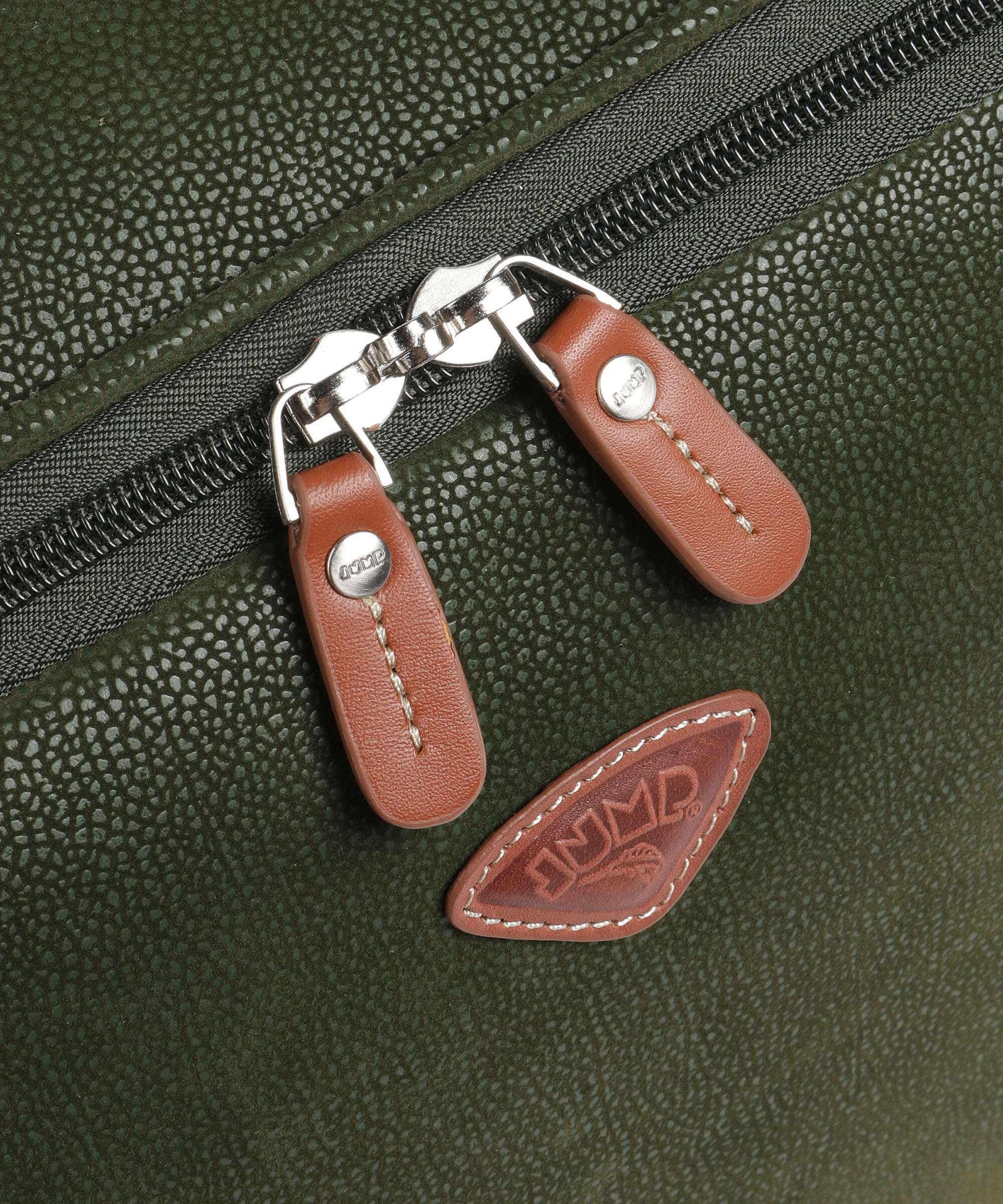 Jump Uppsala Soft Travel bag with wheels moss green