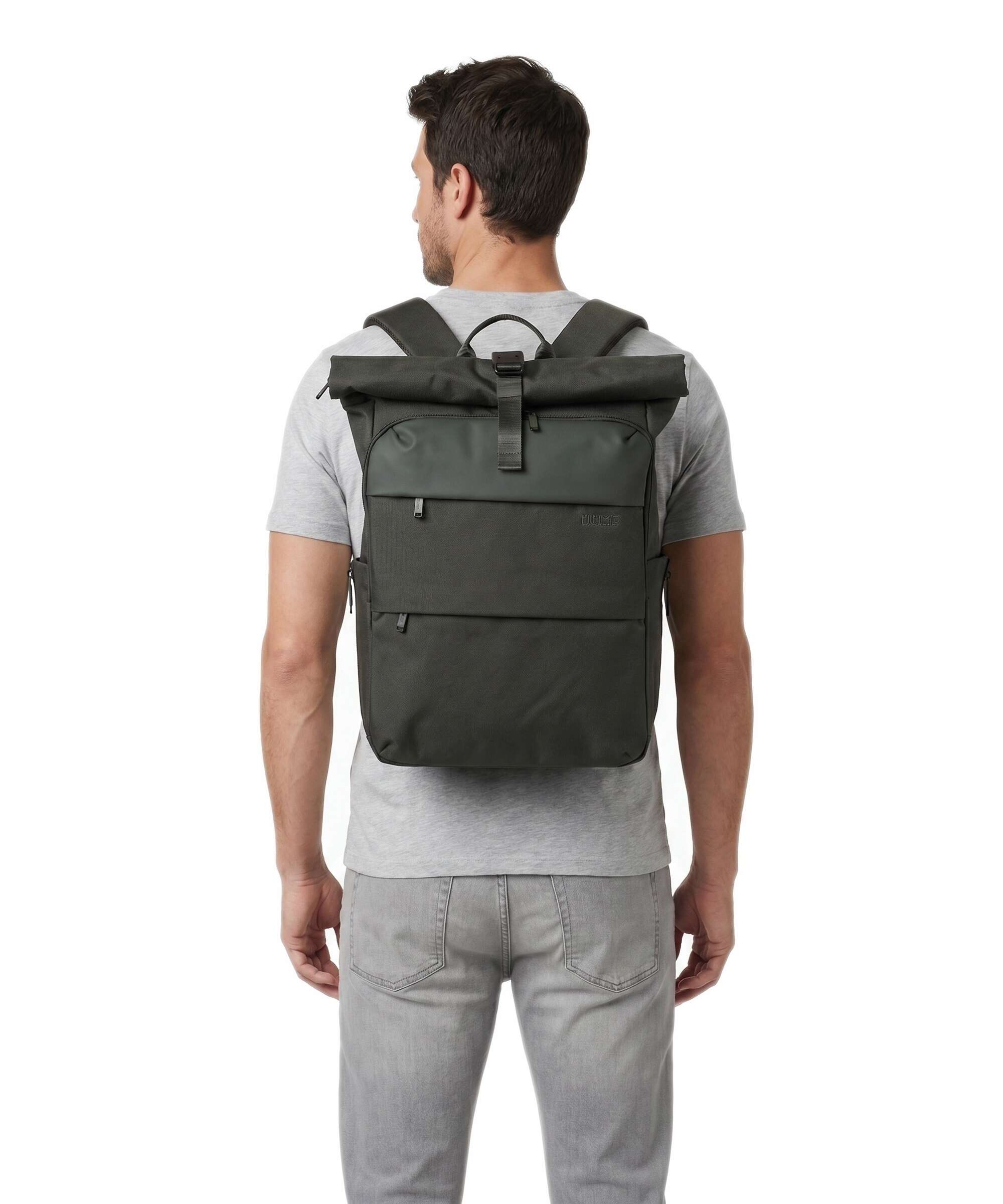Jump Dunaa Rolltop backpack khaki